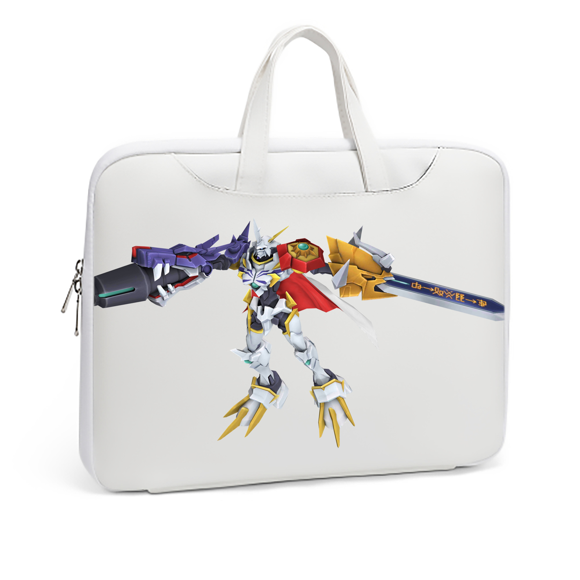 （画像用） Digimon デジタルモンスター/デジモン レザーラップトップバッグ　ノートパソコンケース