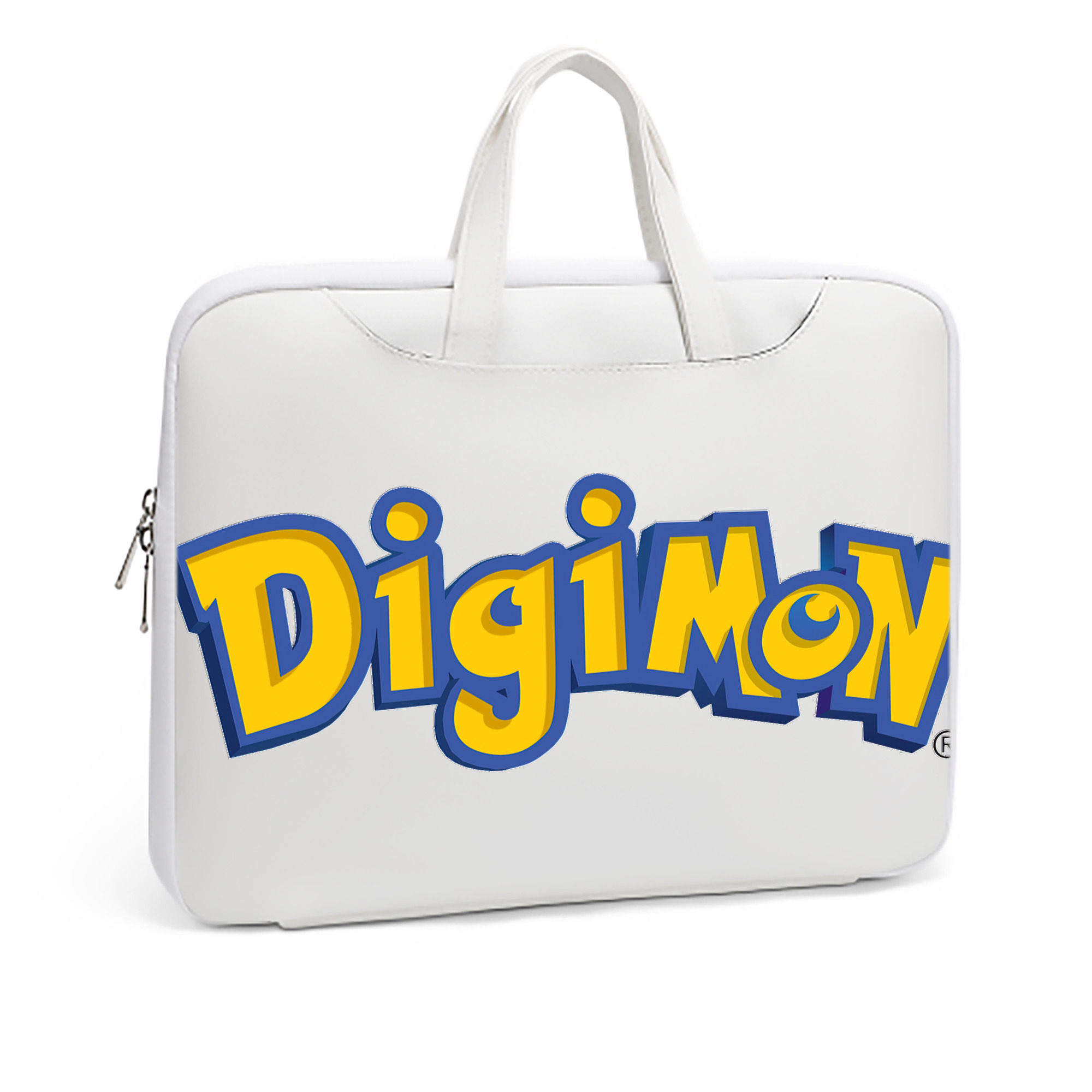 （画像用） Digimon デジタルモンスター/デジモン レザーラップトップバッグ　ノートパソコンケース