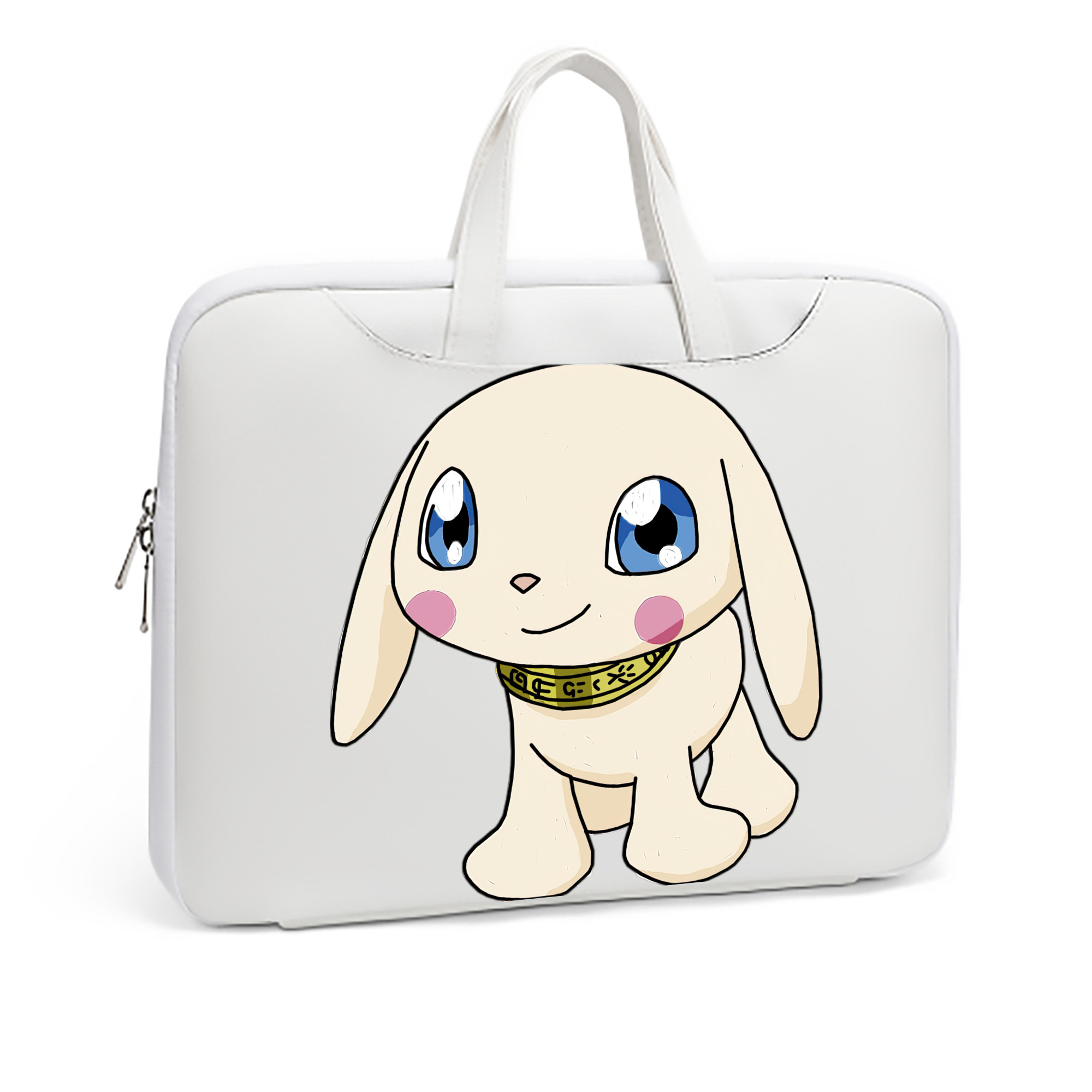 （画像用） Digimon デジタルモンスター/デジモン レザーラップトップバッグ　ノートパソコンケース