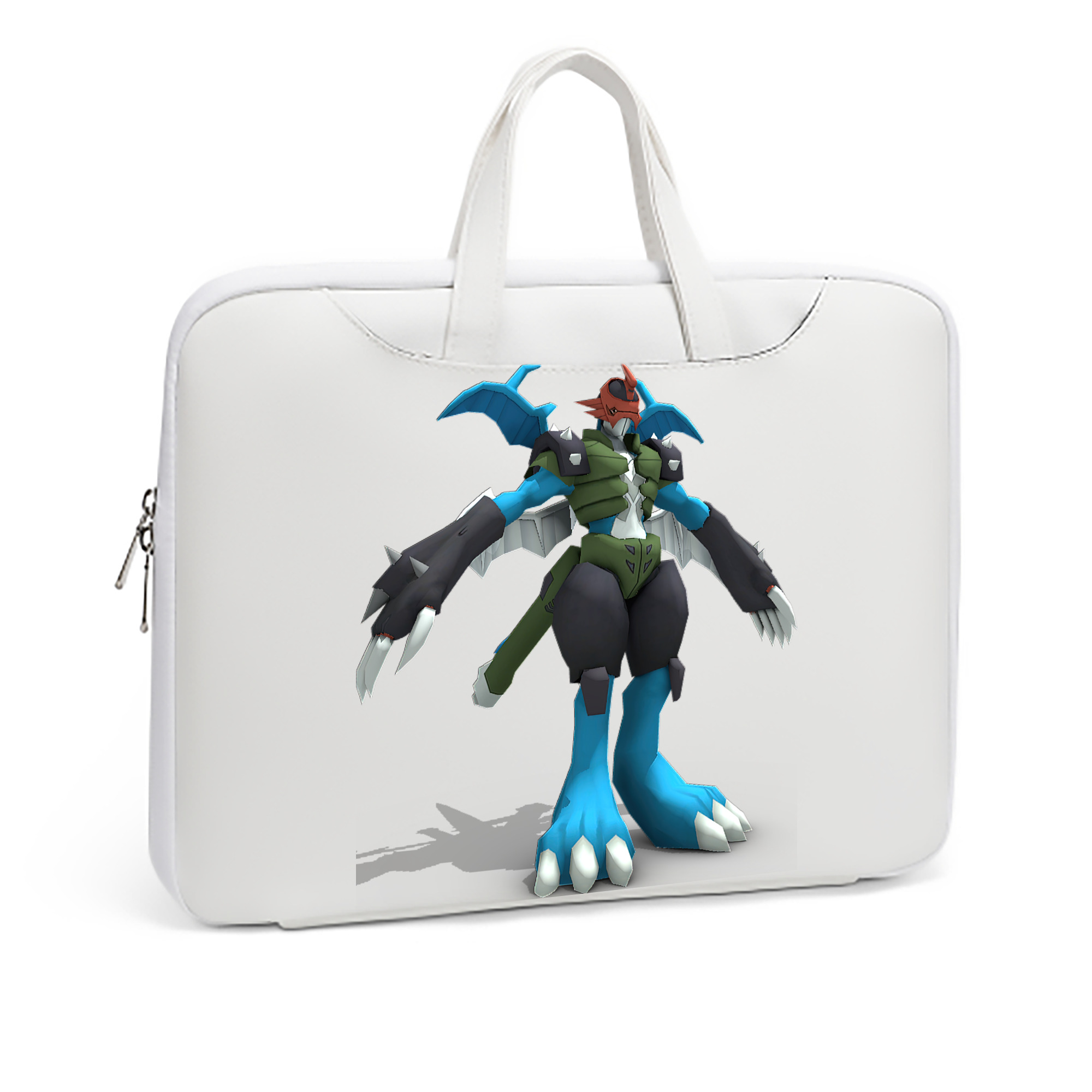 （画像用） Digimon デジタルモンスター/デジモン レザーラップトップバッグ　ノートパソコンケース