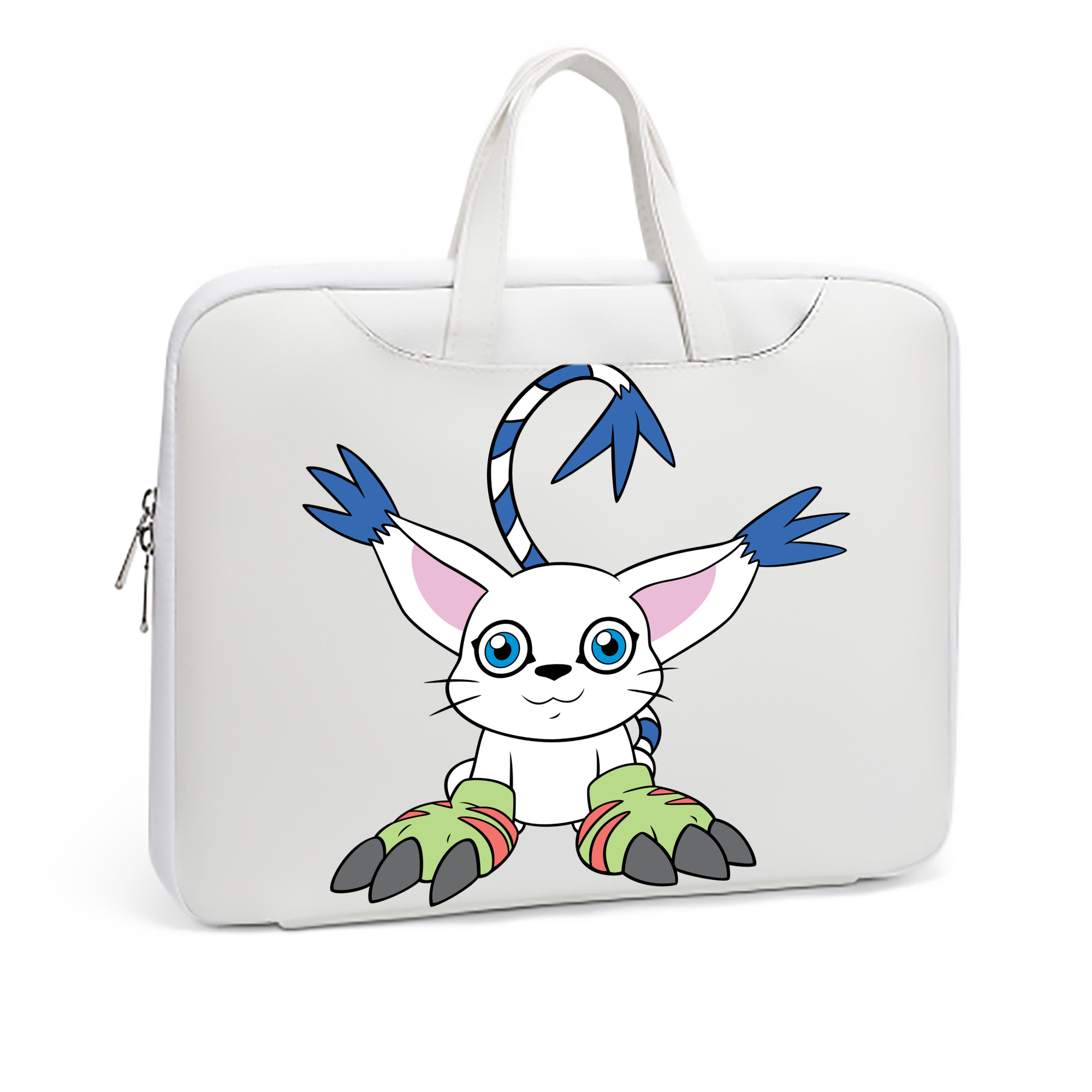 （画像用） Digimon デジタルモンスター/デジモン レザーラップトップバッグ　ノートパソコンケース