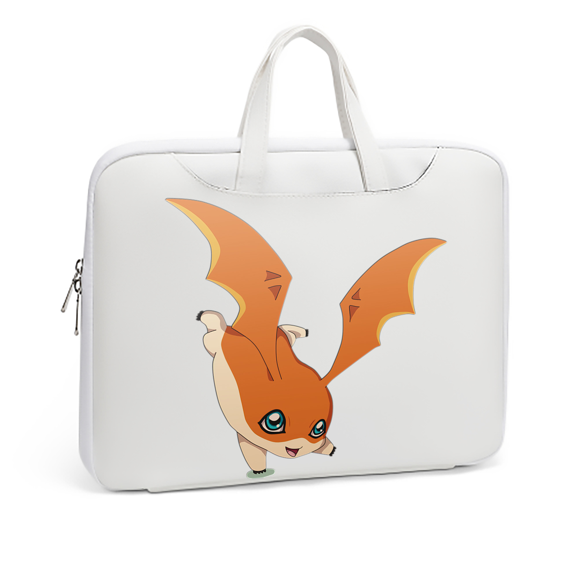 （画像用） Digimon デジタルモンスター/デジモン レザーラップトップバッグ　ノートパソコンケース
