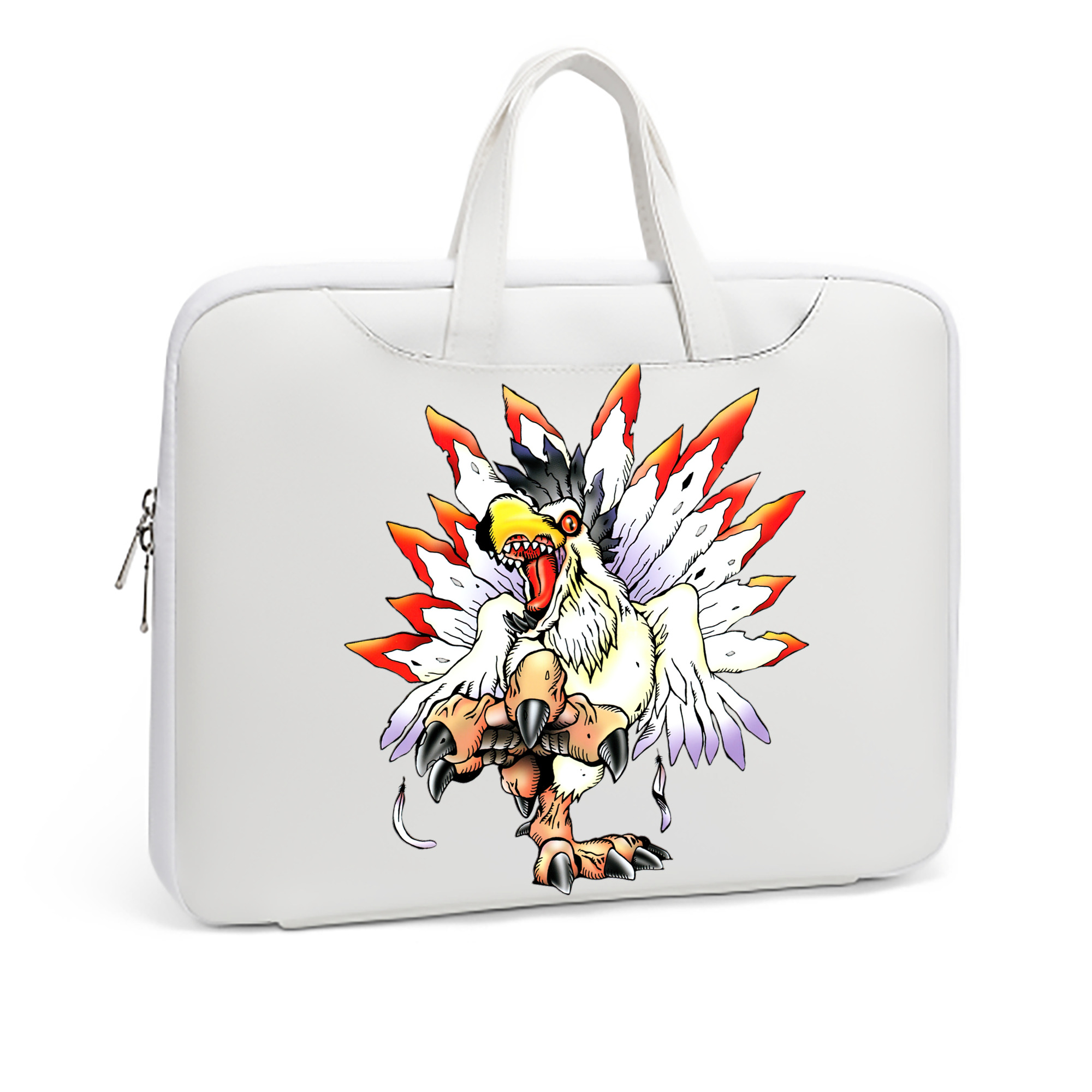 （画像用） Digimon デジタルモンスター/デジモン レザーラップトップバッグ　ノートパソコンケース