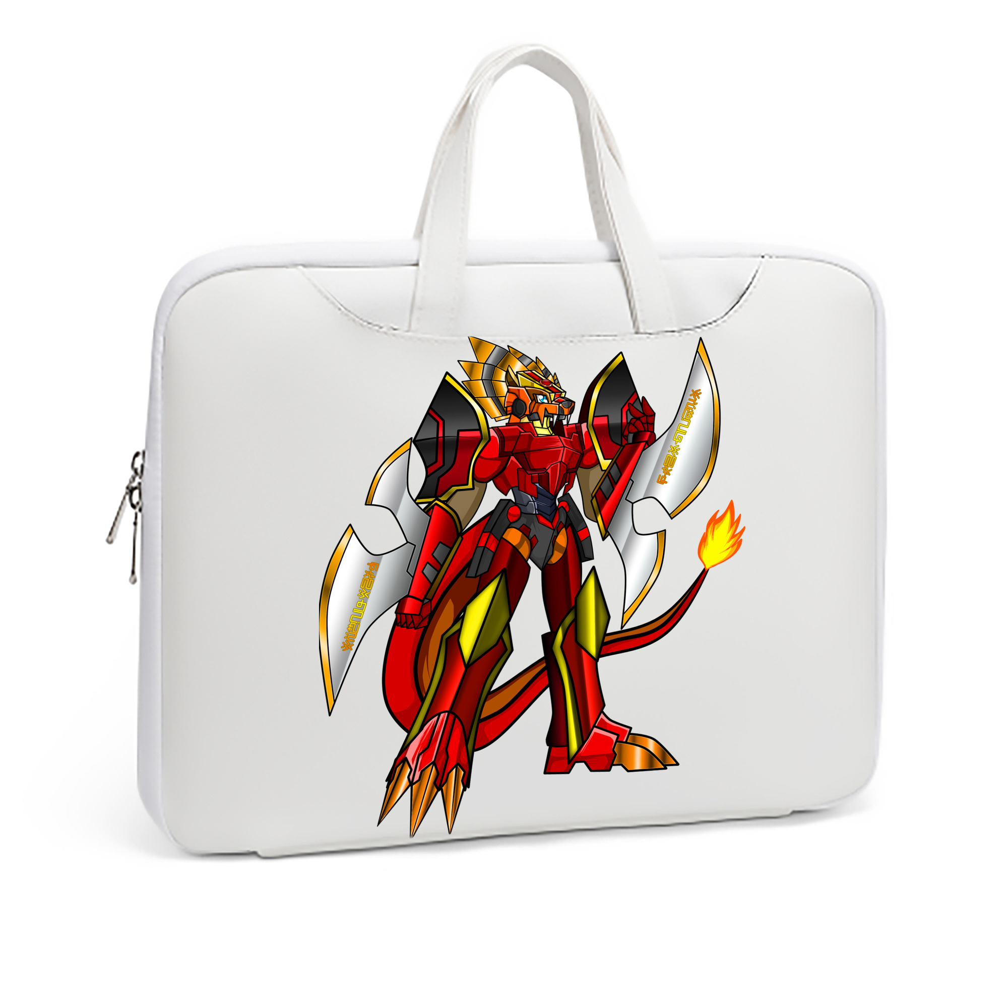 （画像用） Digimon デジタルモンスター/デジモン レザーラップトップバッグ　ノートパソコンケース