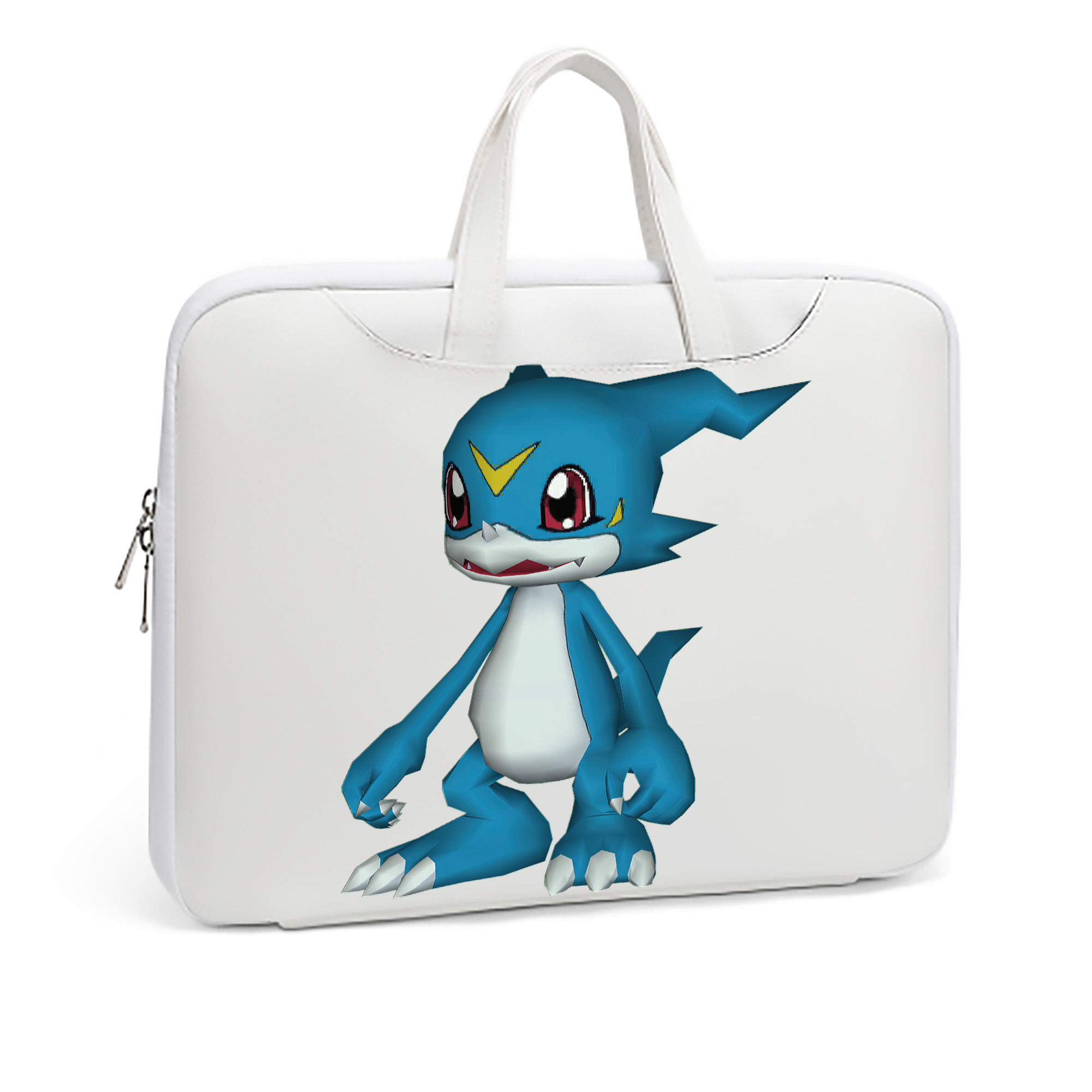 （画像用） Digimon デジタルモンスター/デジモン レザーラップトップバッグ　ノートパソコンケース