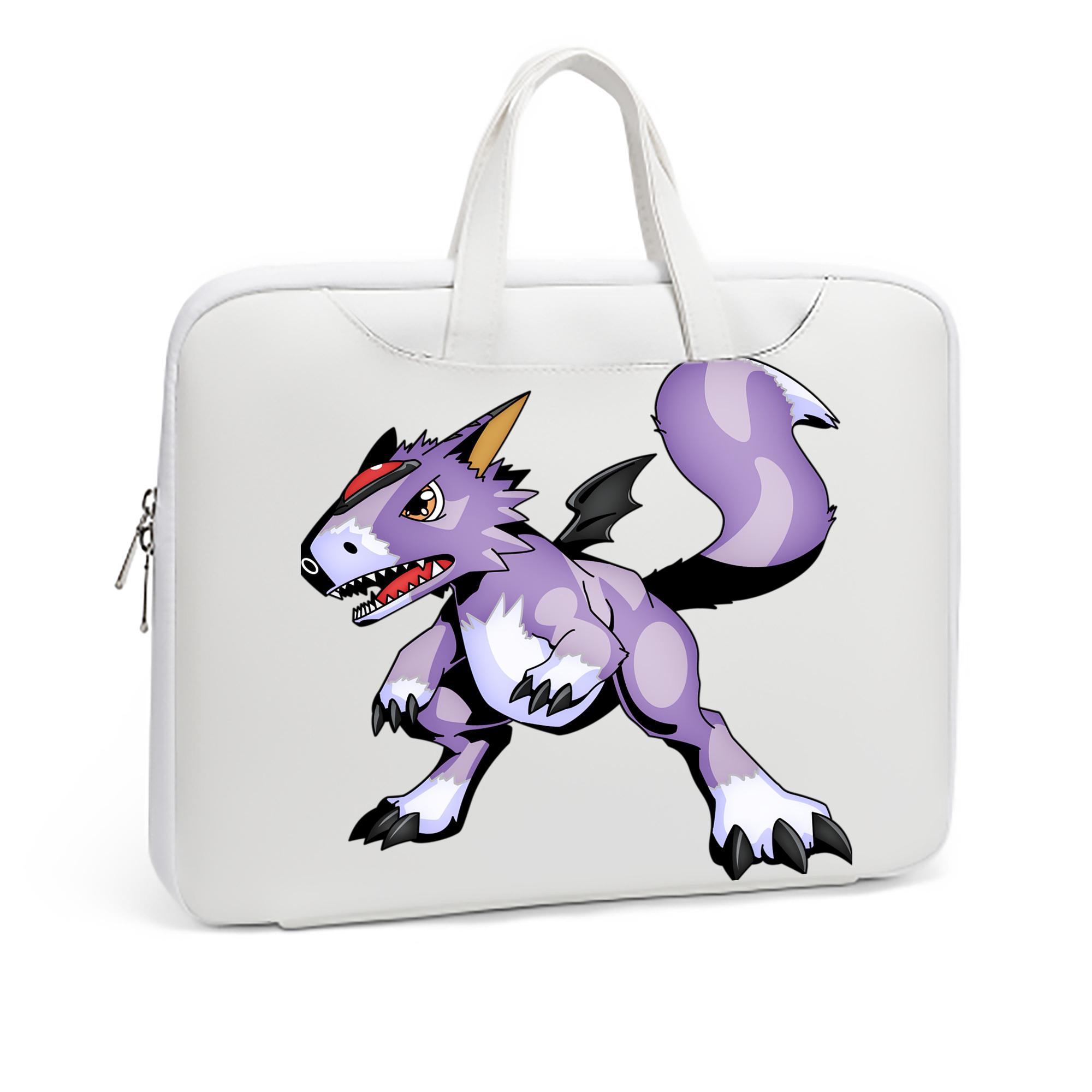（画像用） Digimon デジタルモンスター/デジモン レザーラップトップバッグ　ノートパソコンケース