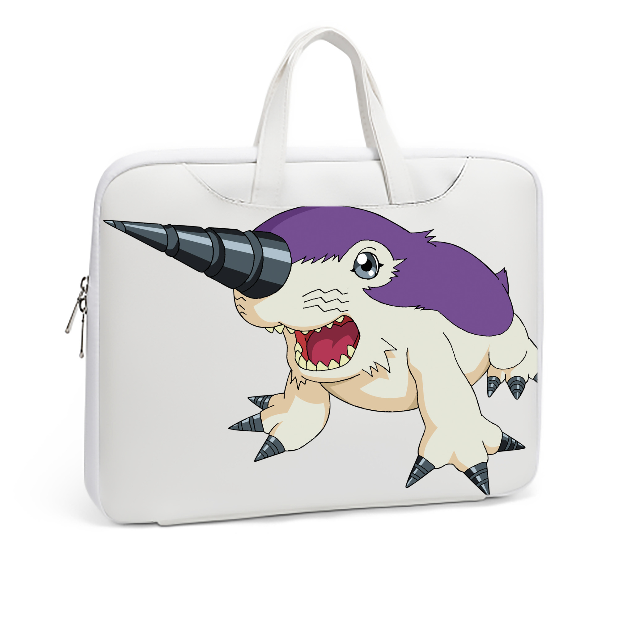 （画像用） Digimon デジタルモンスター/デジモン レザーラップトップバッグ　ノートパソコンケース