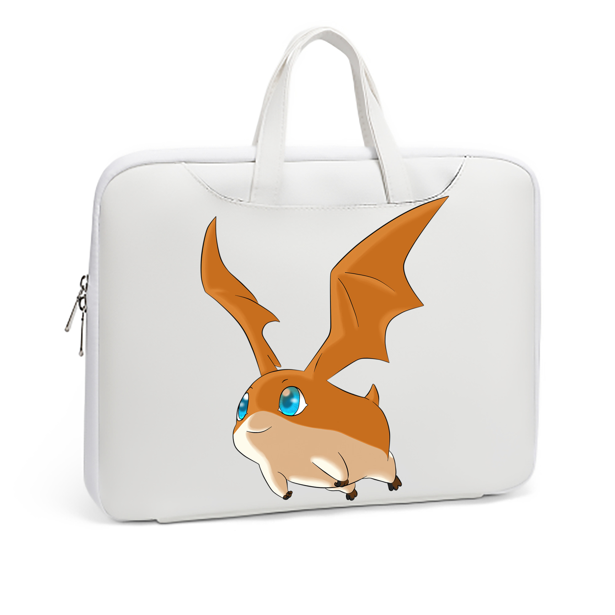 （画像用） Digimon デジタルモンスター/デジモン レザーラップトップバッグ　ノートパソコンケース