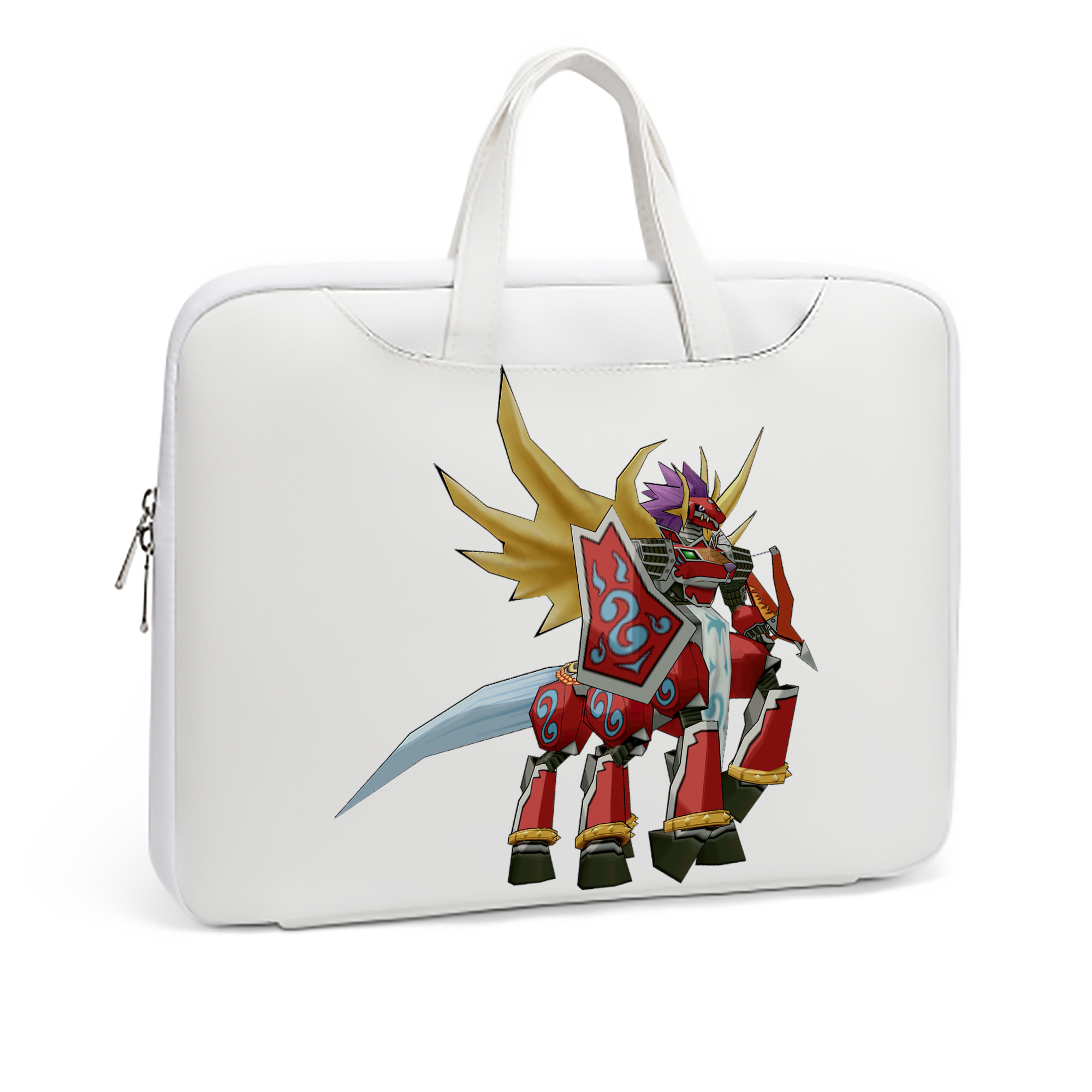 （画像用） Digimon デジタルモンスター/デジモン レザーラップトップバッグ　ノートパソコンケース