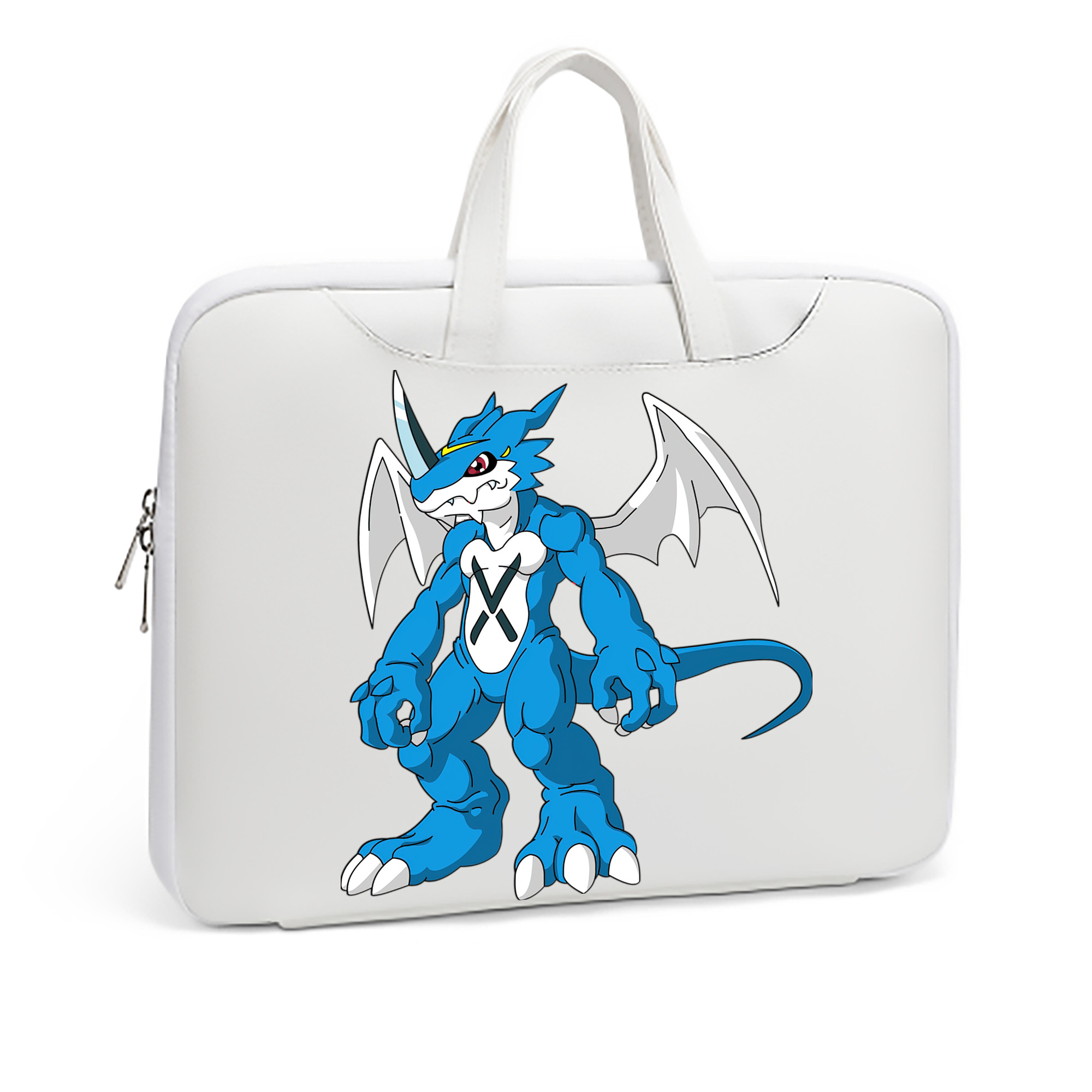 （画像用） Digimon デジタルモンスター/デジモン レザーラップトップバッグ　ノートパソコンケース
