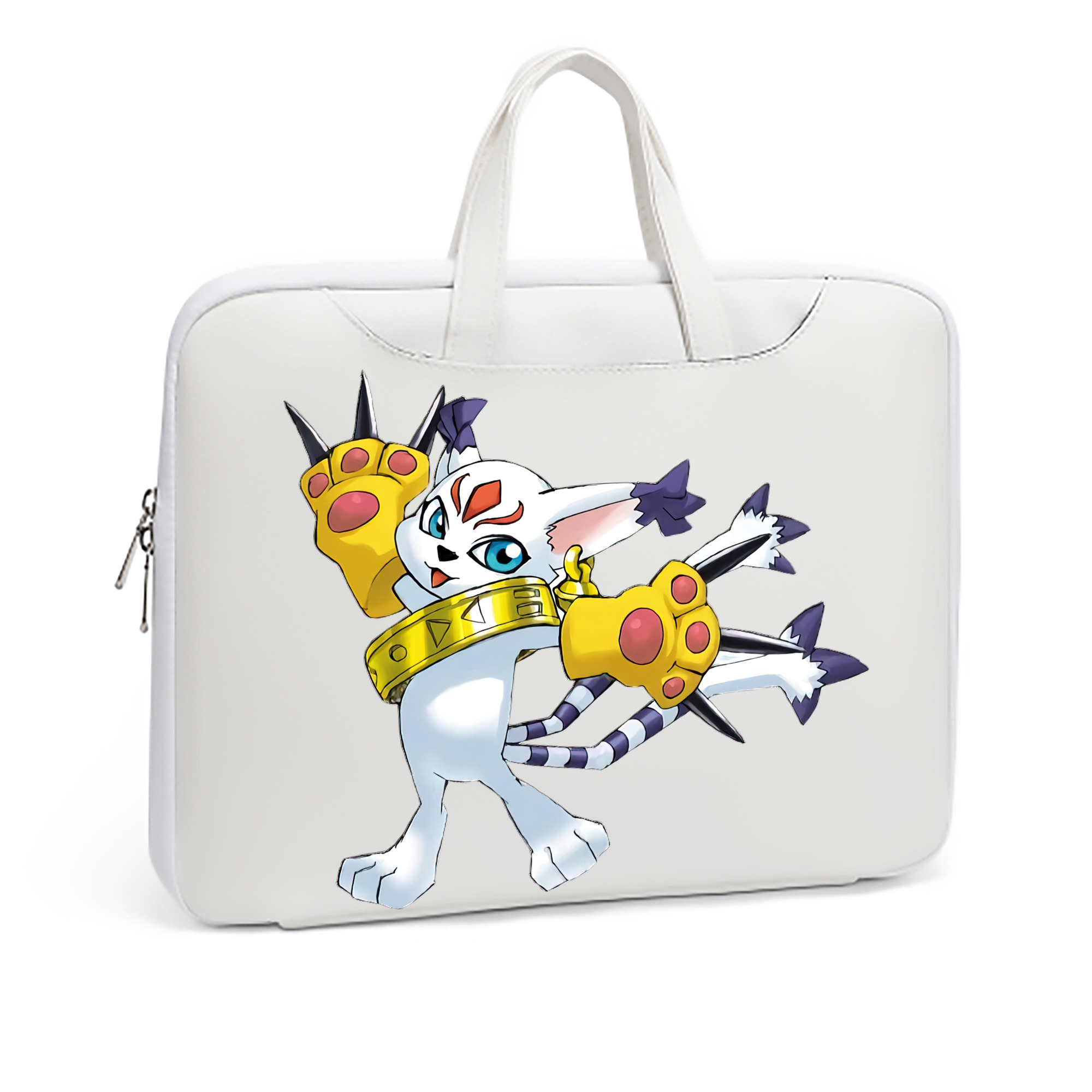 （画像用） Digimon デジタルモンスター/デジモン レザーラップトップバッグ　ノートパソコンケース