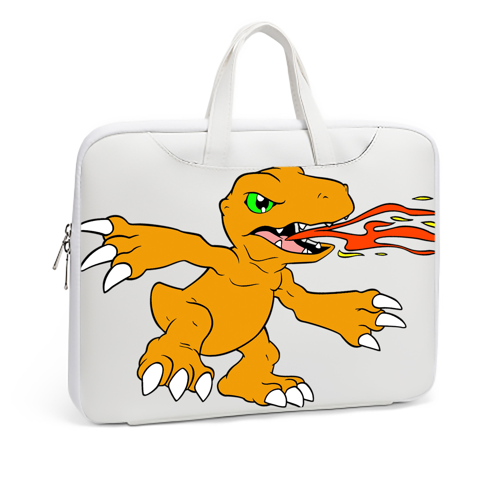 （画像用） Digimon デジタルモンスター/デジモン レザーラップトップバッグ　ノートパソコンケース