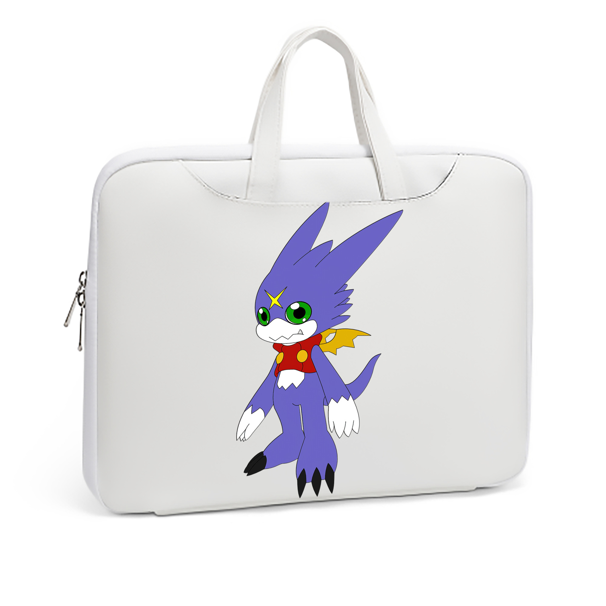 （画像用） Digimon デジタルモンスター/デジモン レザーラップトップバッグ　ノートパソコンケース
