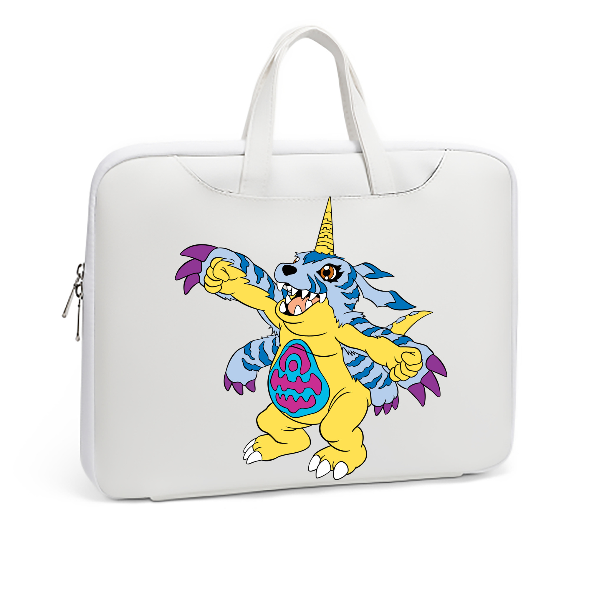 （画像用） Digimon デジタルモンスター/デジモン レザーラップトップバッグ　ノートパソコンケース