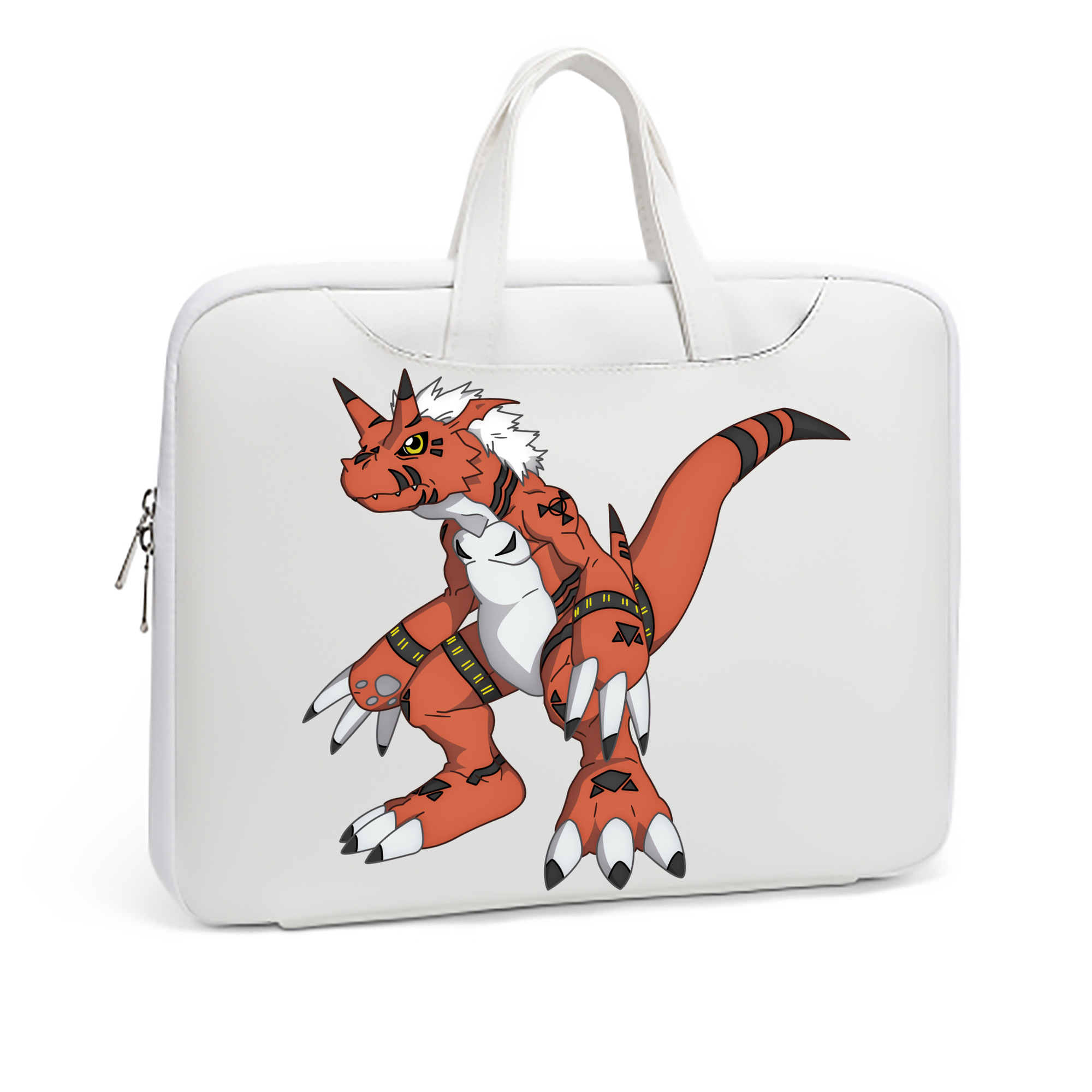 （画像用） Digimon デジタルモンスター/デジモン レザーラップトップバッグ　ノートパソコンケース