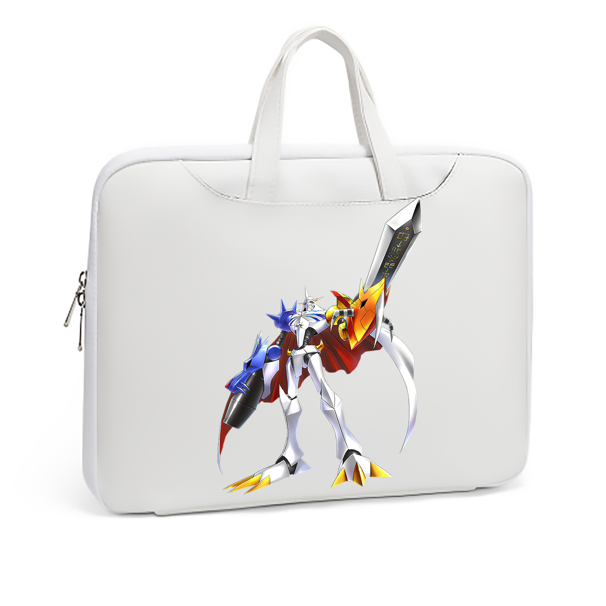 （画像用） Digimon デジタルモンスター/デジモン レザーラップトップバッグ　ノートパソコンケース