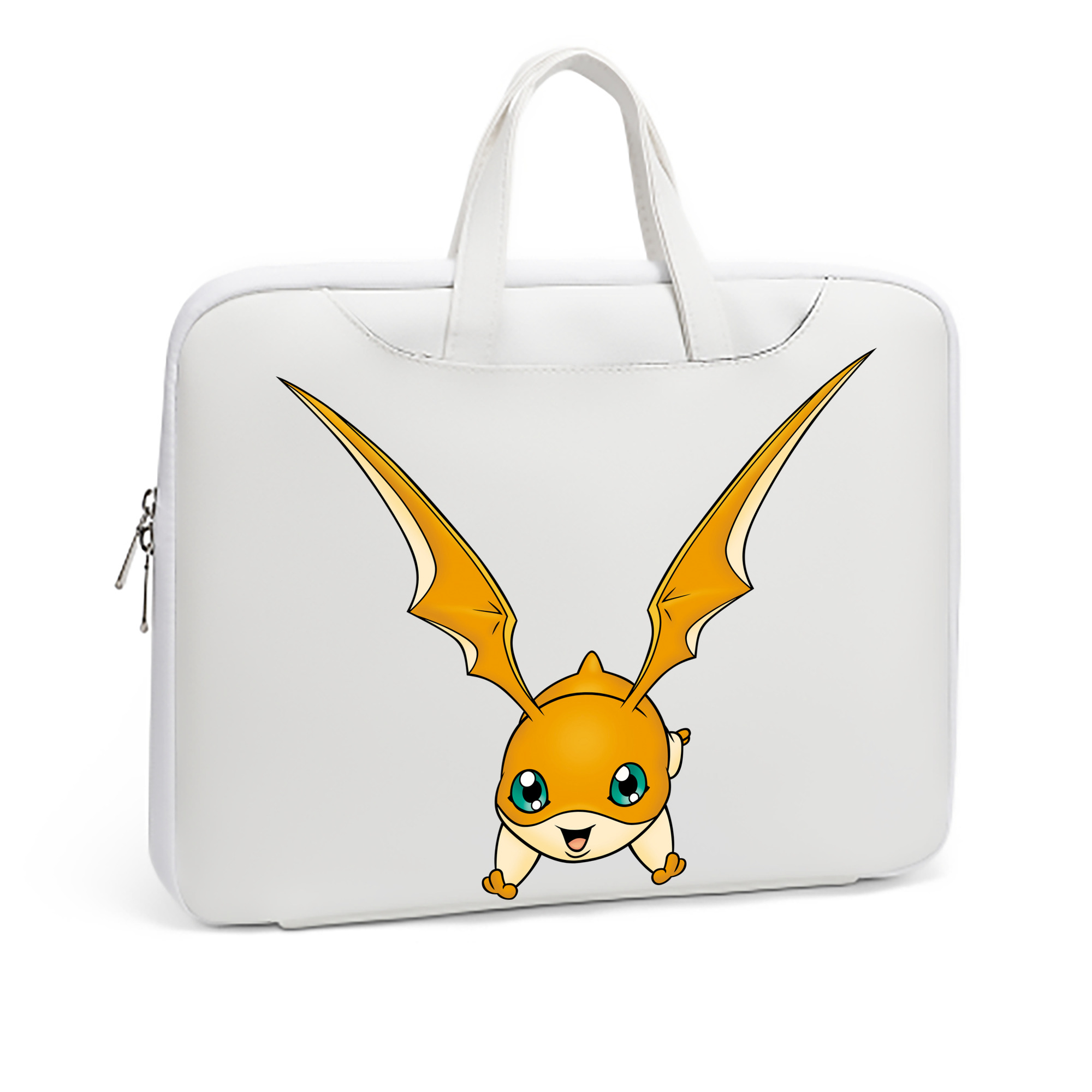 （画像用） Digimon デジタルモンスター/デジモン レザーラップトップバッグ　ノートパソコンケース