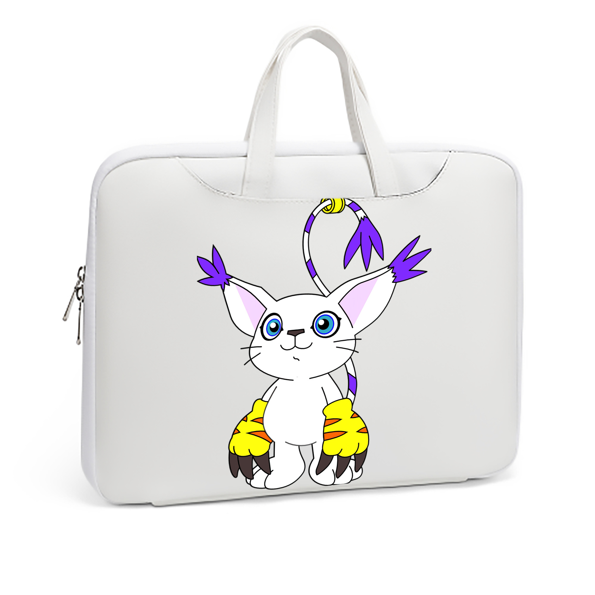 （画像用） Digimon デジタルモンスター/デジモン レザーラップトップバッグ　ノートパソコンケース