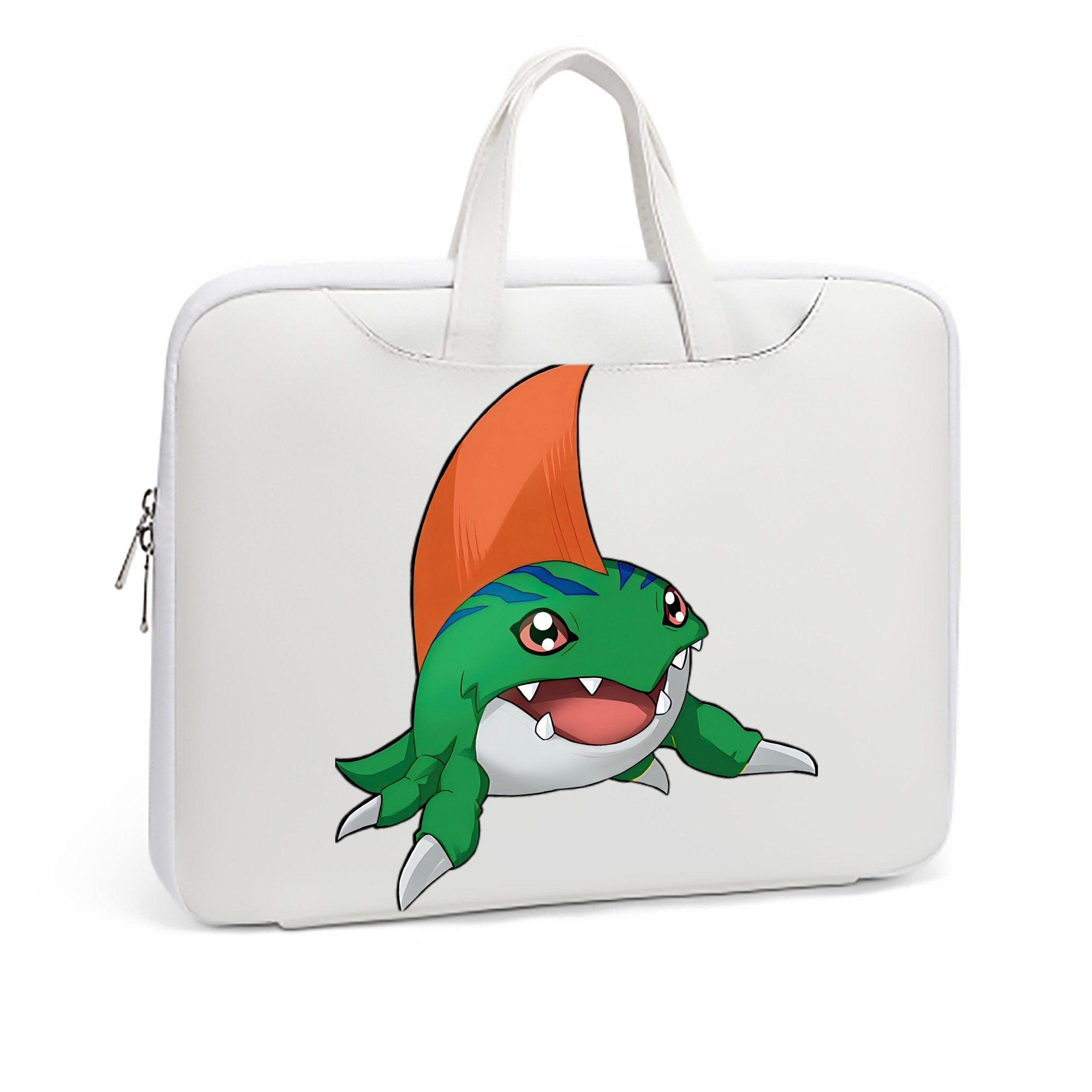 （画像用） Digimon デジタルモンスター/デジモン レザーラップトップバッグ　ノートパソコンケース