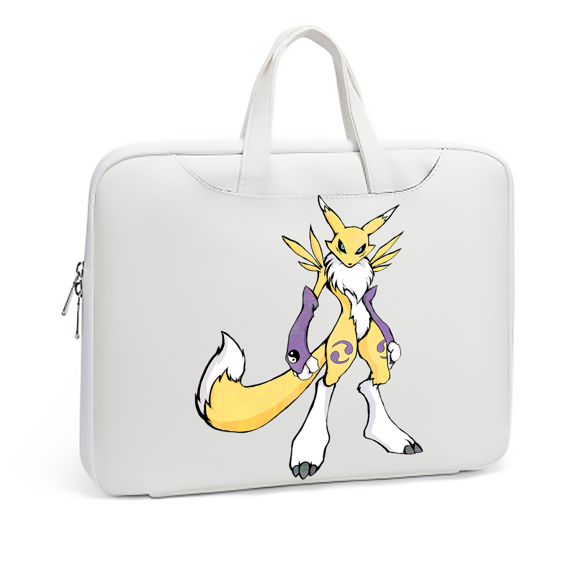 （画像用） Digimon デジタルモンスター/デジモン レザーラップトップバッグ　ノートパソコンケース