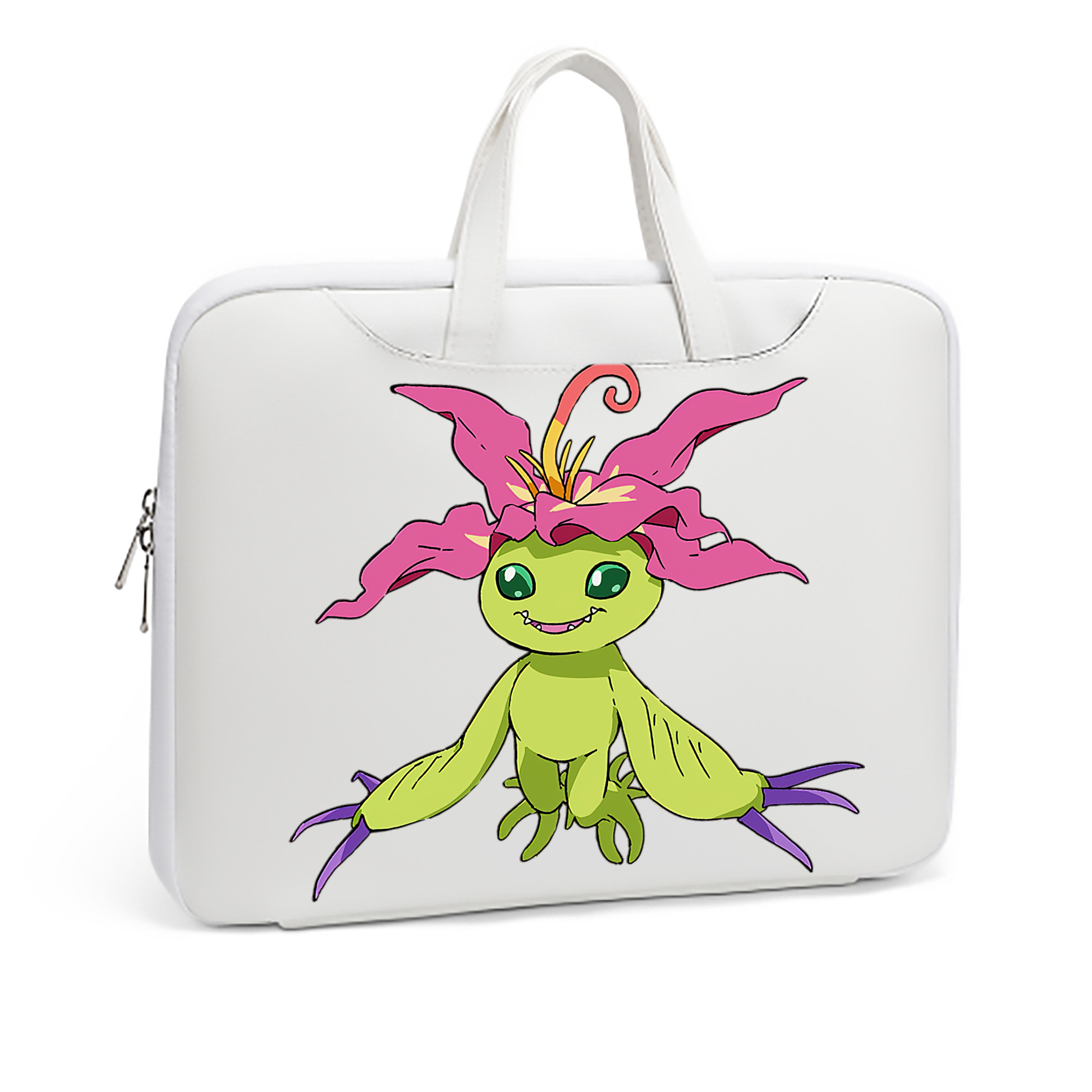 （画像用） Digimon デジタルモンスター/デジモン レザーラップトップバッグ　ノートパソコンケース