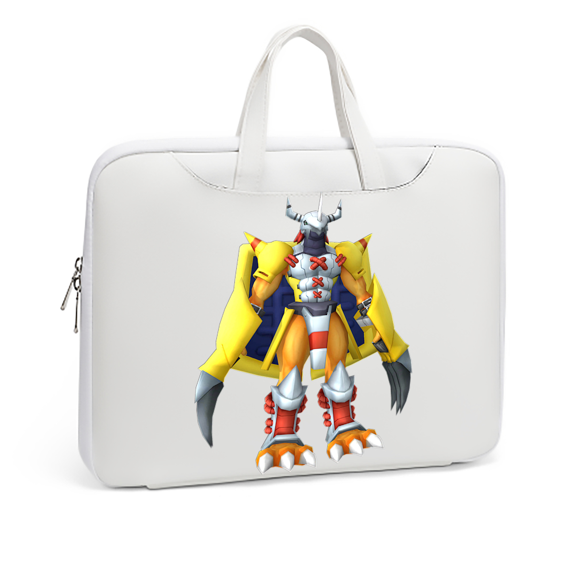（画像用） Digimon デジタルモンスター/デジモン レザーラップトップバッグ　ノートパソコンケース