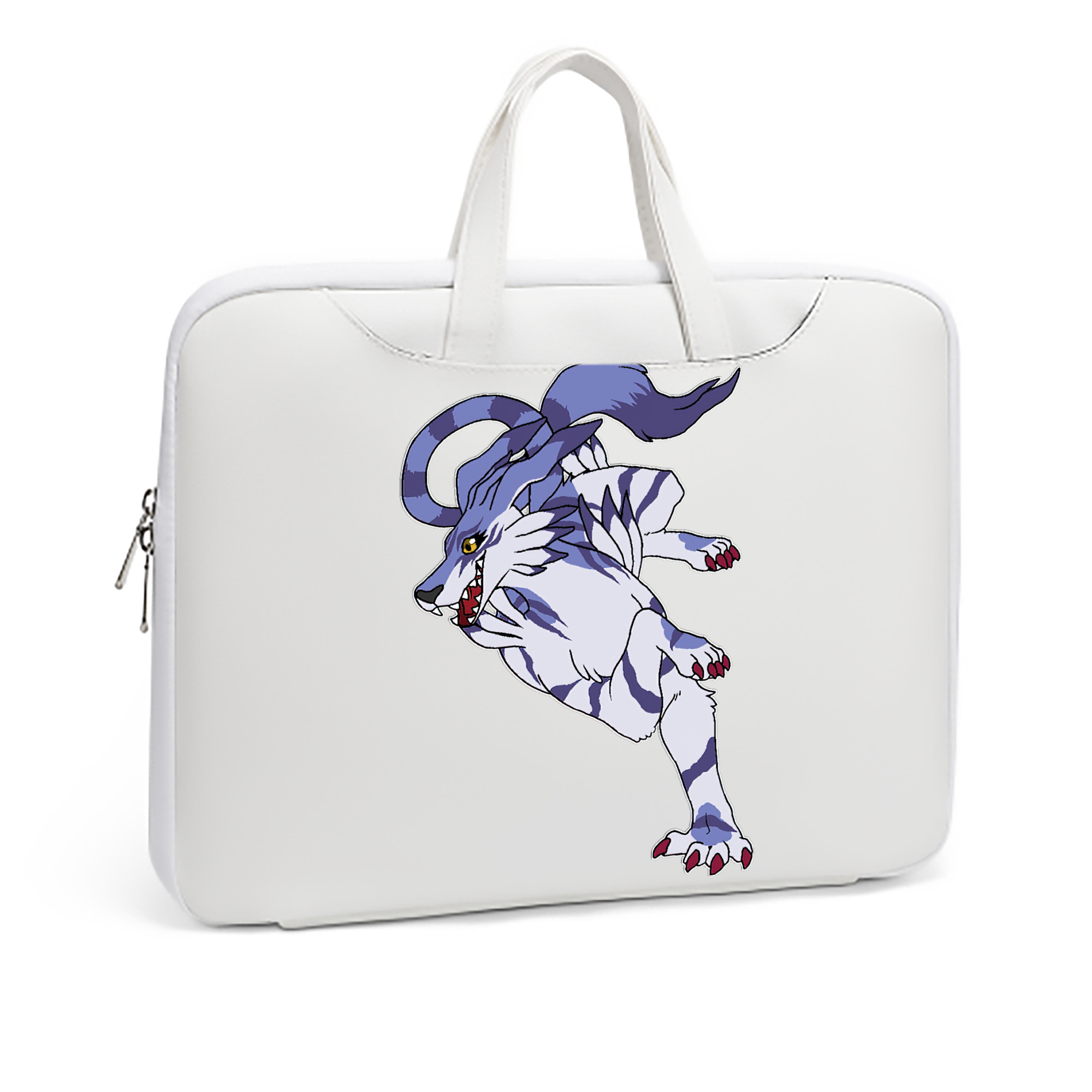 （画像用） Digimon デジタルモンスター/デジモン レザーラップトップバッグ　ノートパソコンケース