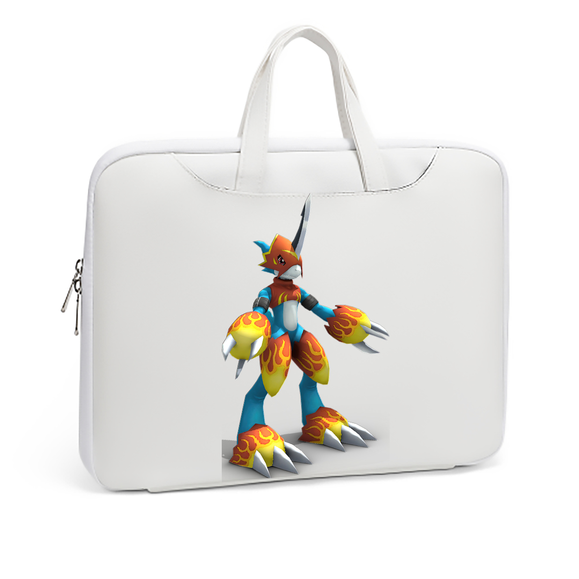 （画像用） Digimon デジタルモンスター/デジモン レザーラップトップバッグ　ノートパソコンケース