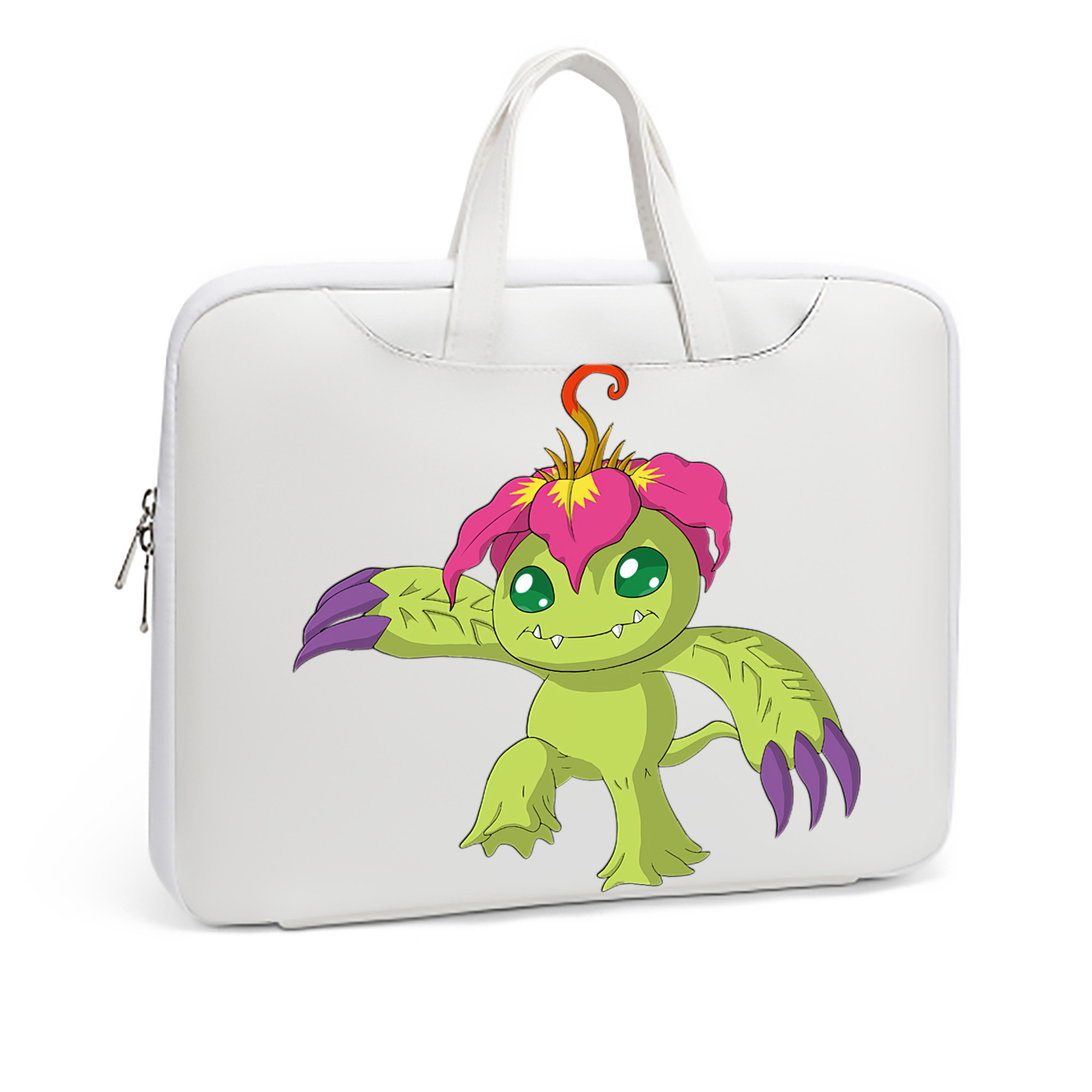 （画像用） Digimon デジタルモンスター/デジモン レザーラップトップバッグ　ノートパソコンケース