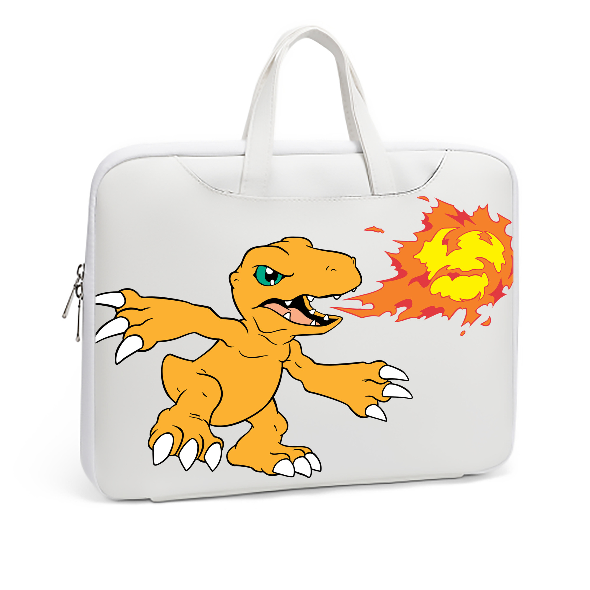 （画像用） Digimon デジタルモンスター/デジモン レザーラップトップバッグ　ノートパソコンケース