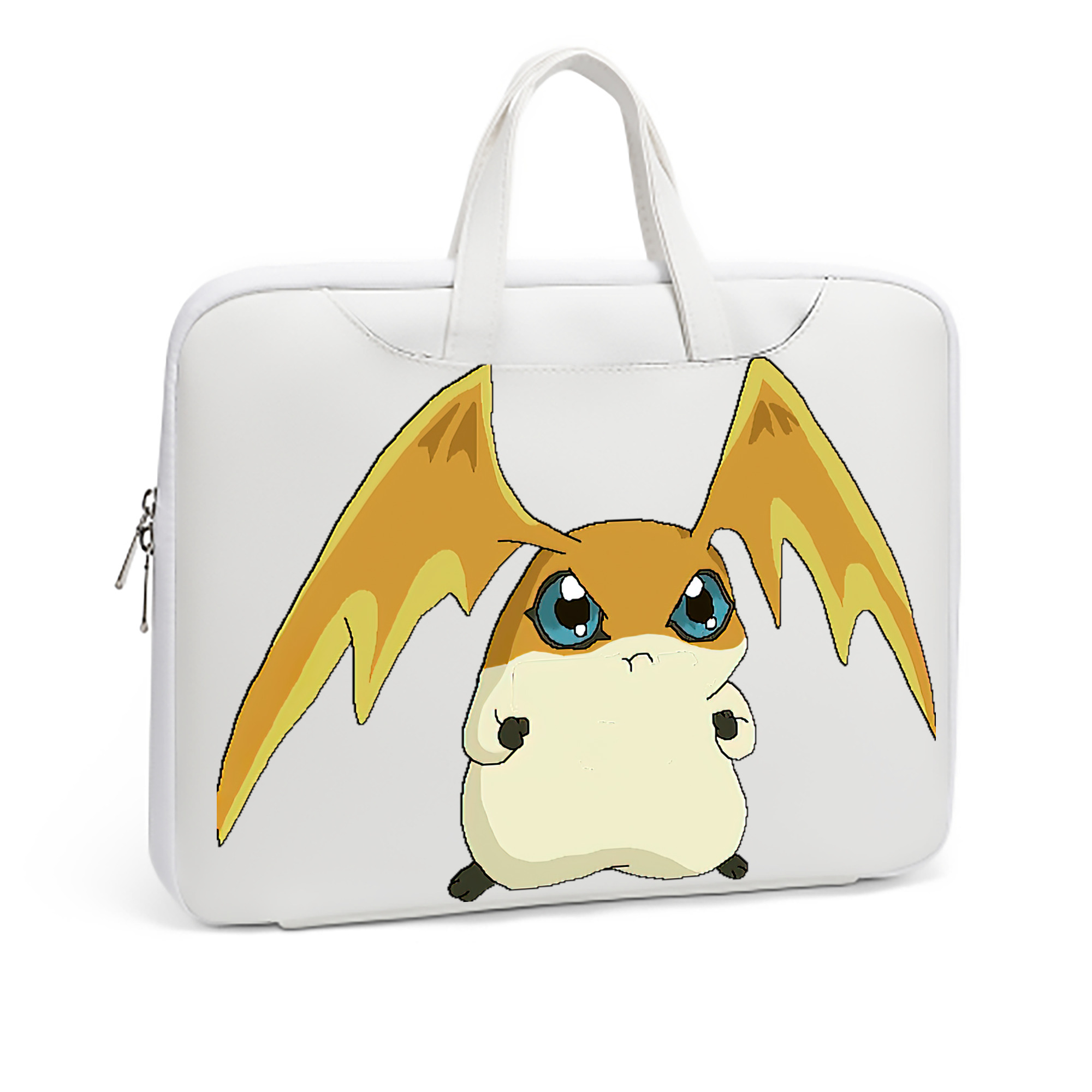 （画像用） Digimon デジタルモンスター/デジモン レザーラップトップバッグ　ノートパソコンケース