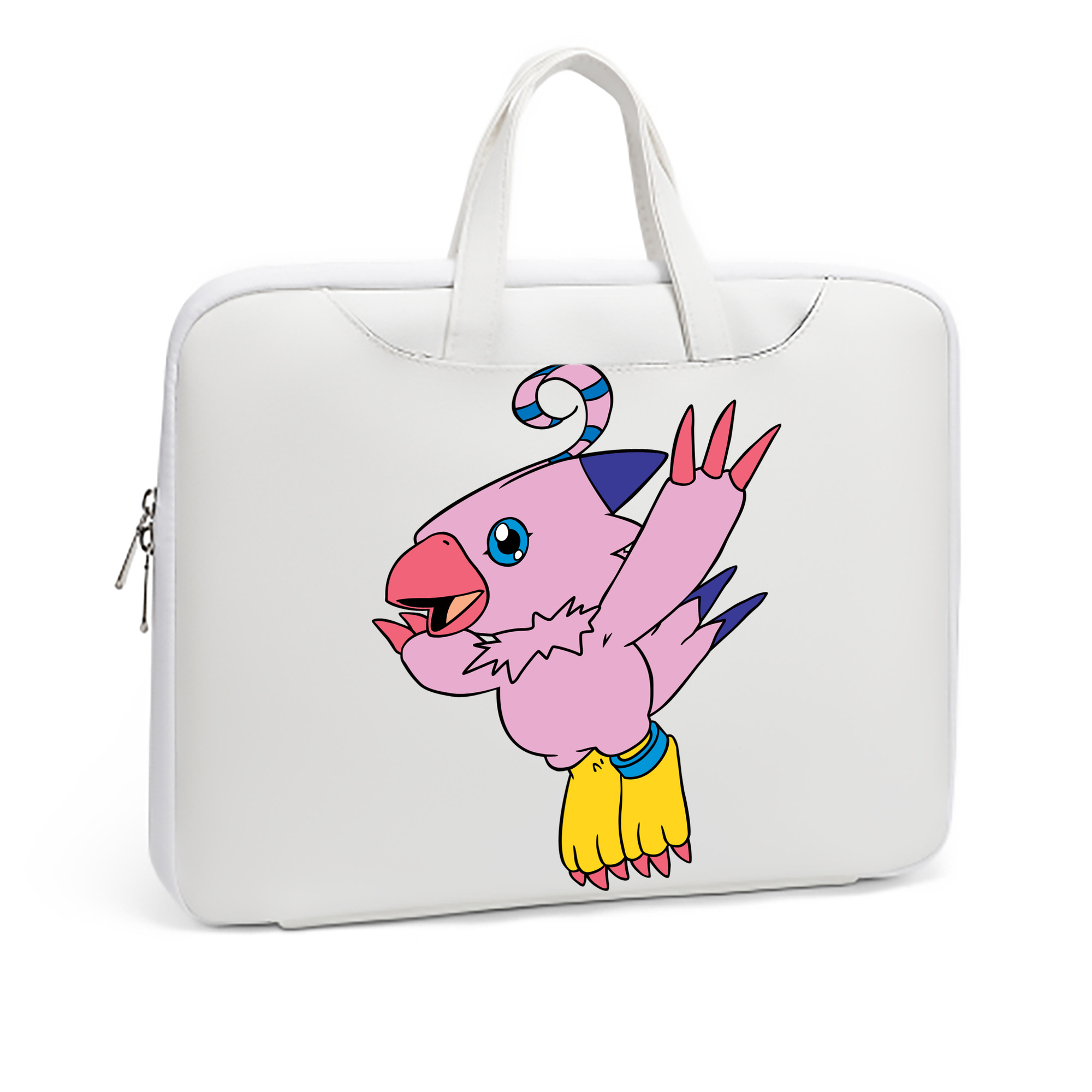 （画像用） Digimon デジタルモンスター/デジモン レザーラップトップバッグ　ノートパソコンケース