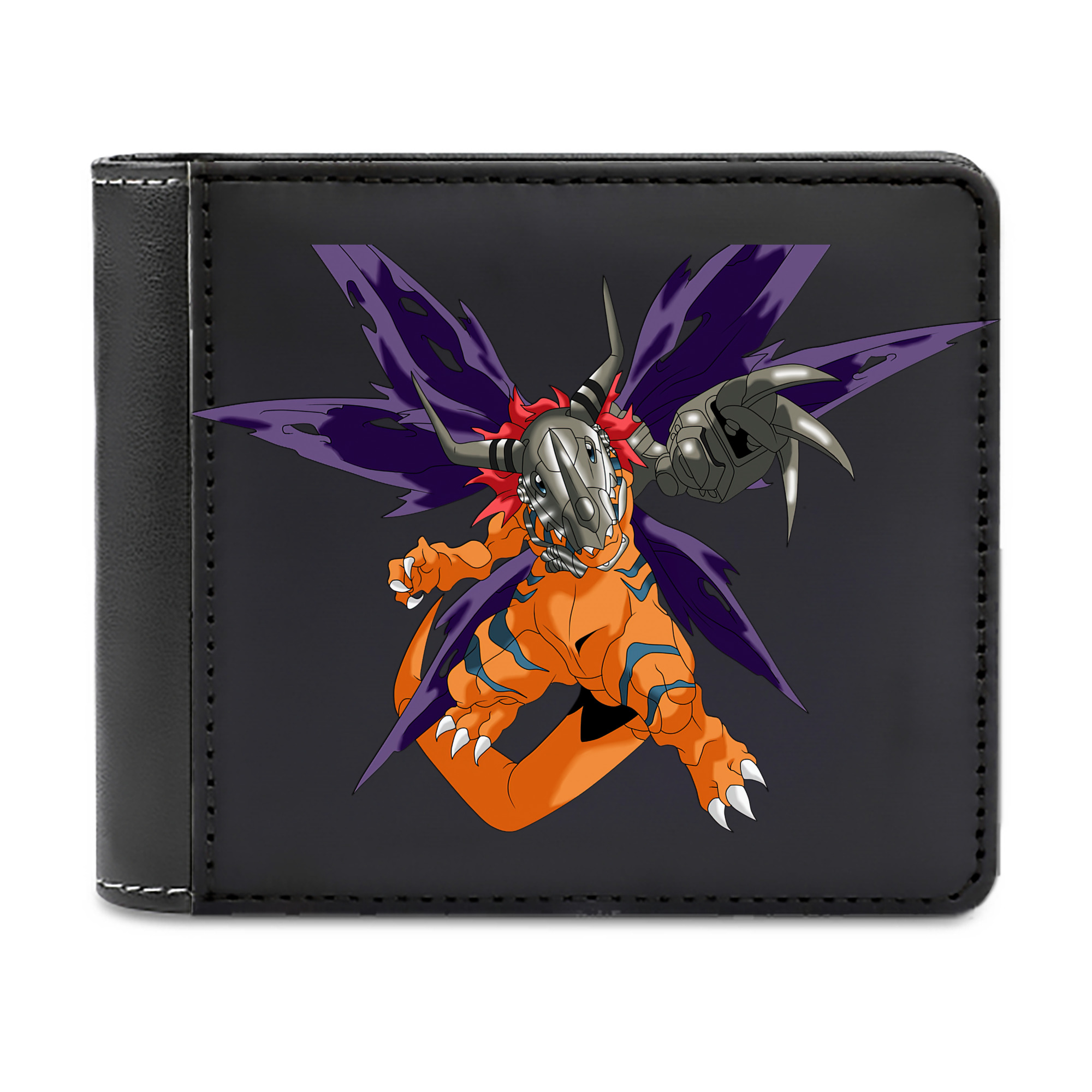 （画像用） Digimon デジタルモンスター/デジモン 二つ折り革財布