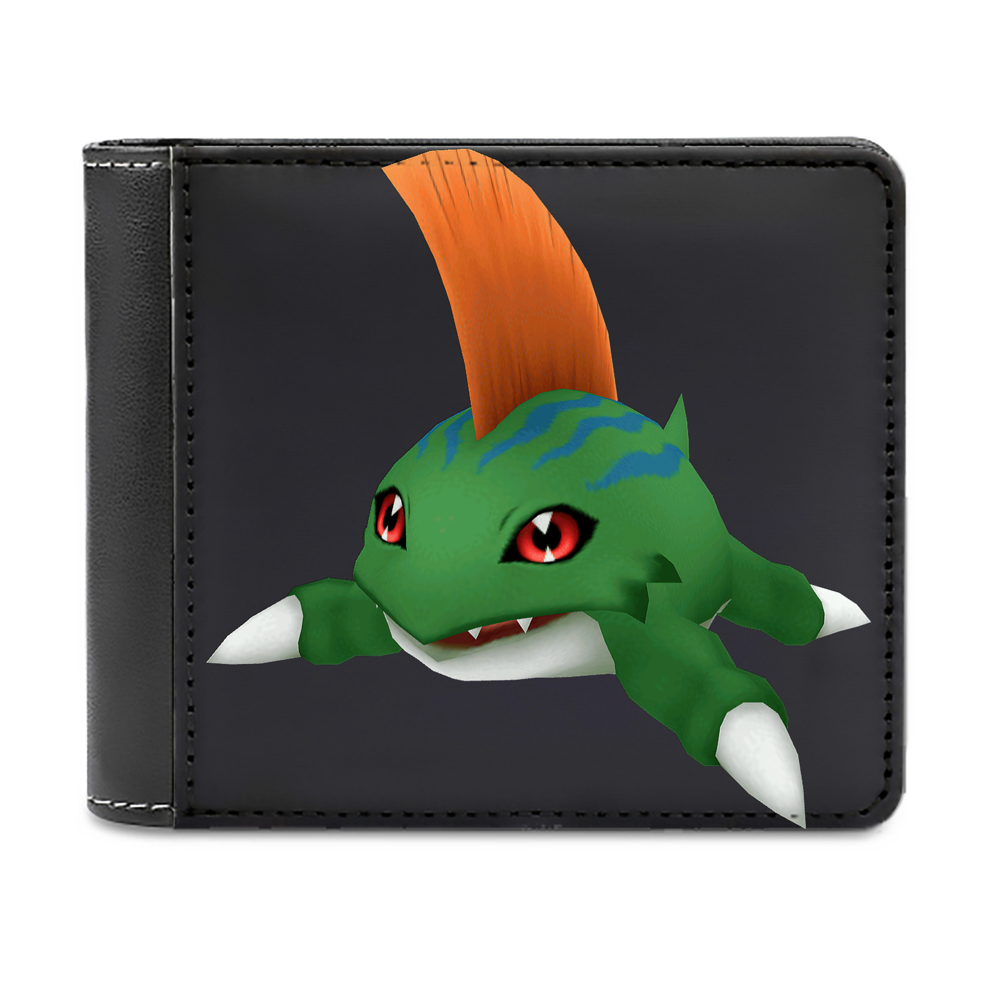 （画像用） Digimon デジタルモンスター/デジモン 二つ折り革財布
