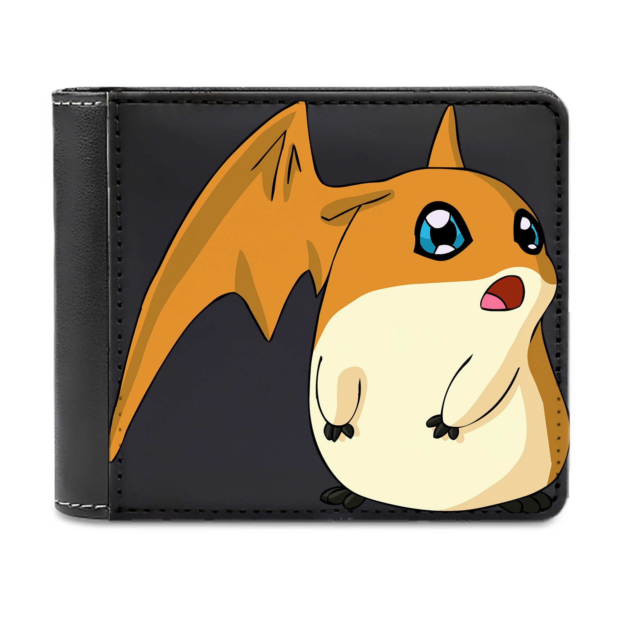 （画像用） Digimon デジタルモンスター/デジモン 二つ折り革財布