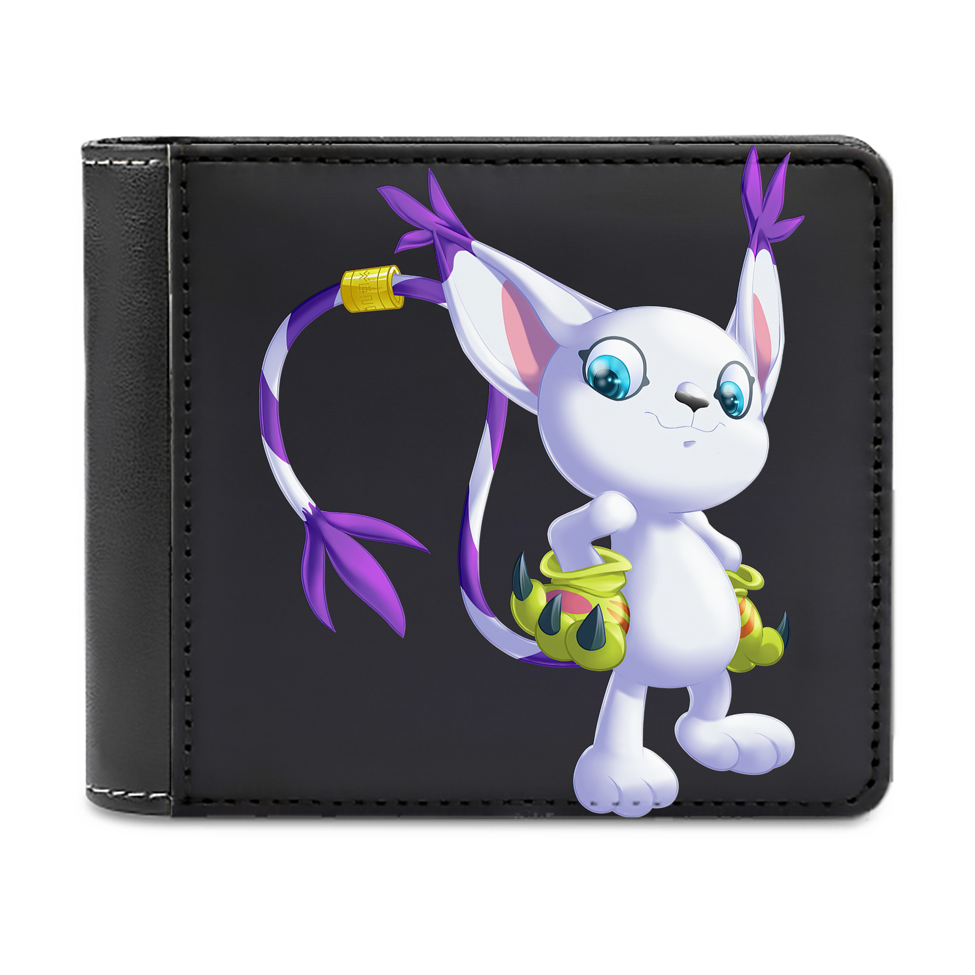 （画像用） Digimon デジタルモンスター/デジモン 二つ折り革財布