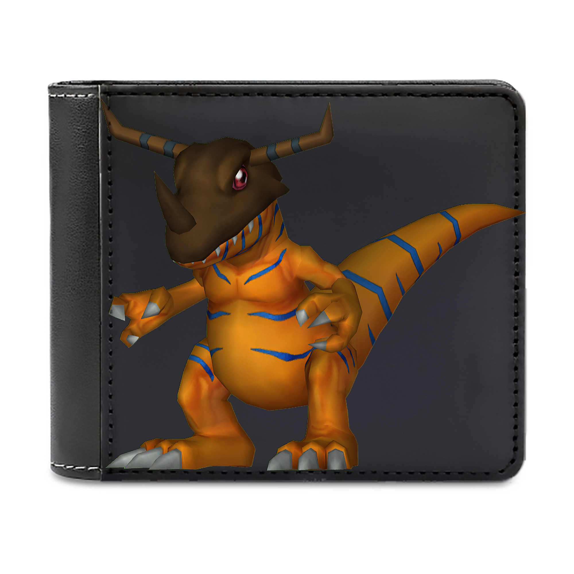 （画像用） Digimon デジタルモンスター/デジモン 二つ折り革財布