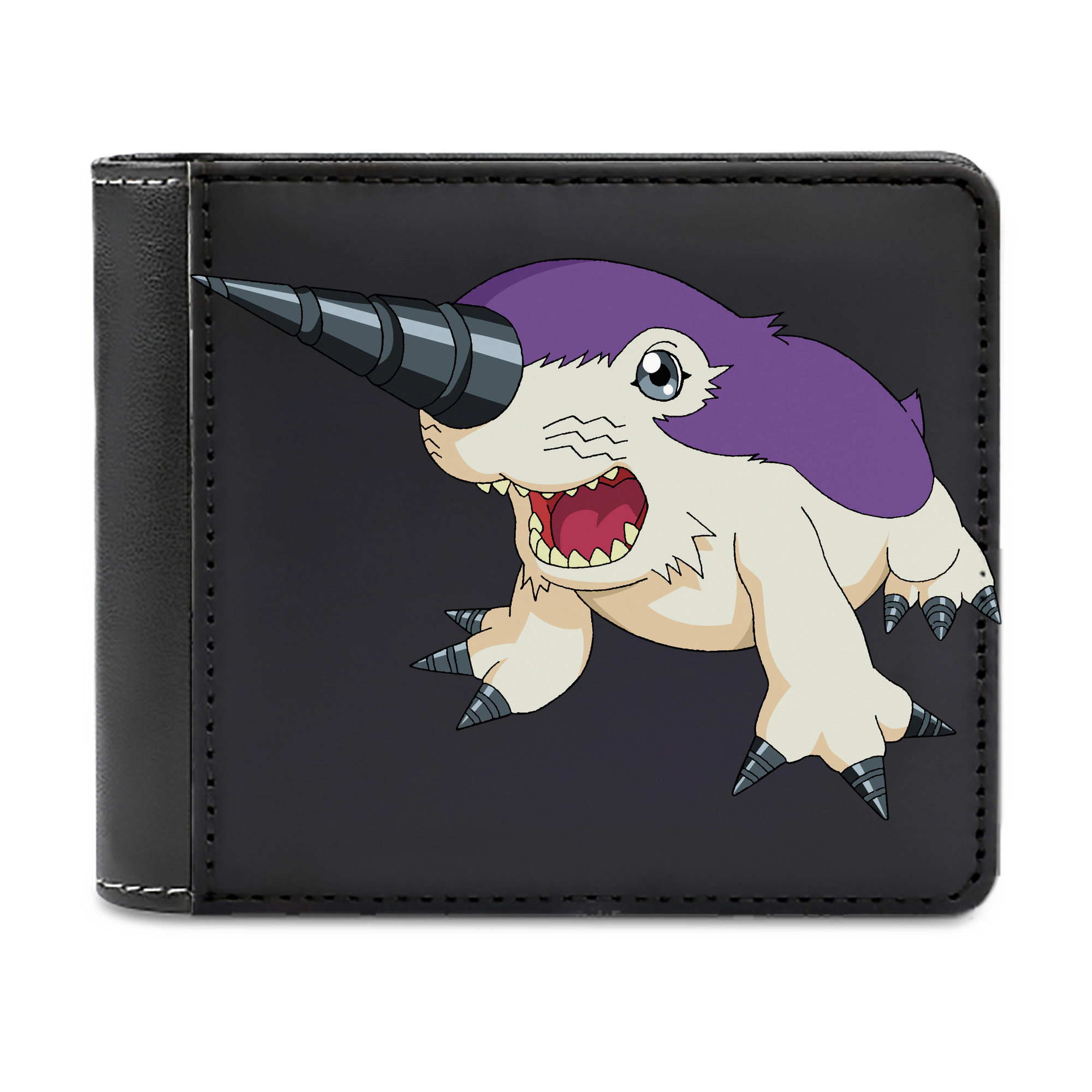 （画像用） Digimon デジタルモンスター/デジモン 二つ折り革財布