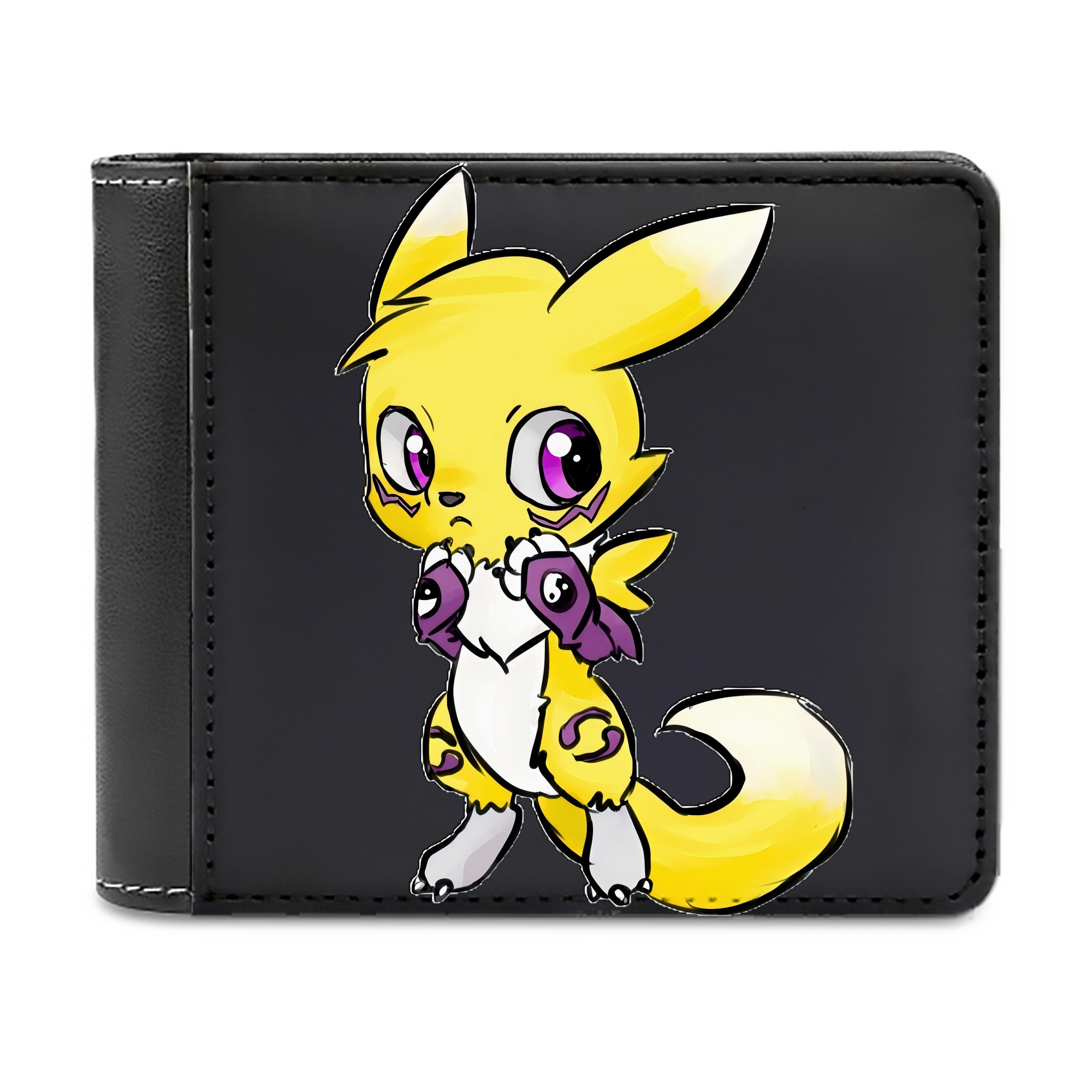 （画像用） Digimon デジタルモンスター/デジモン 二つ折り革財布