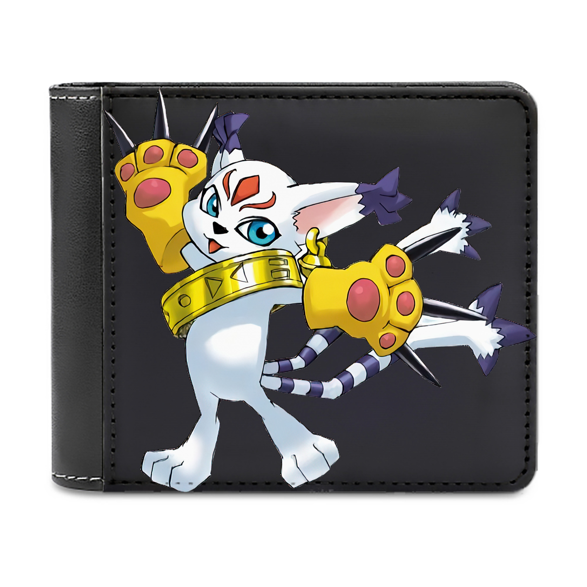 （画像用） Digimon デジタルモンスター/デジモン 二つ折り革財布