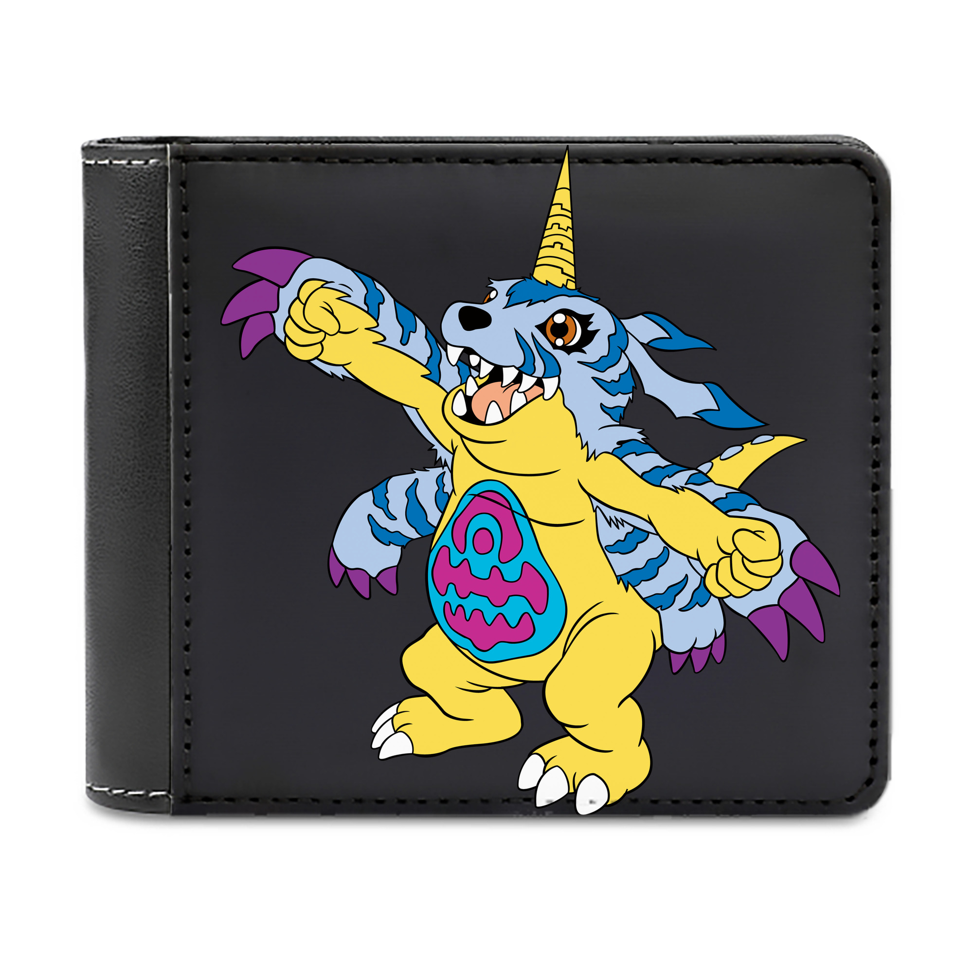 （画像用） Digimon デジタルモンスター/デジモン 二つ折り革財布