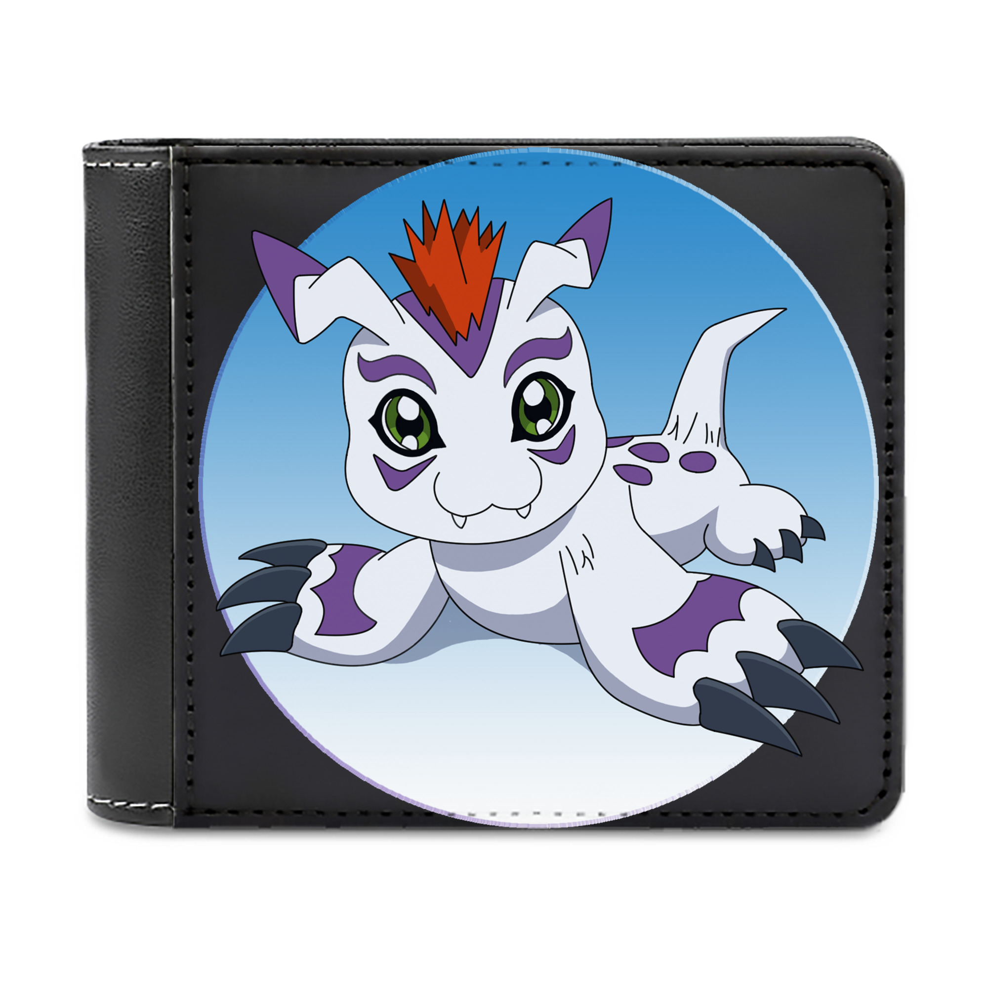 （画像用） Digimon デジタルモンスター/デジモン 二つ折り革財布