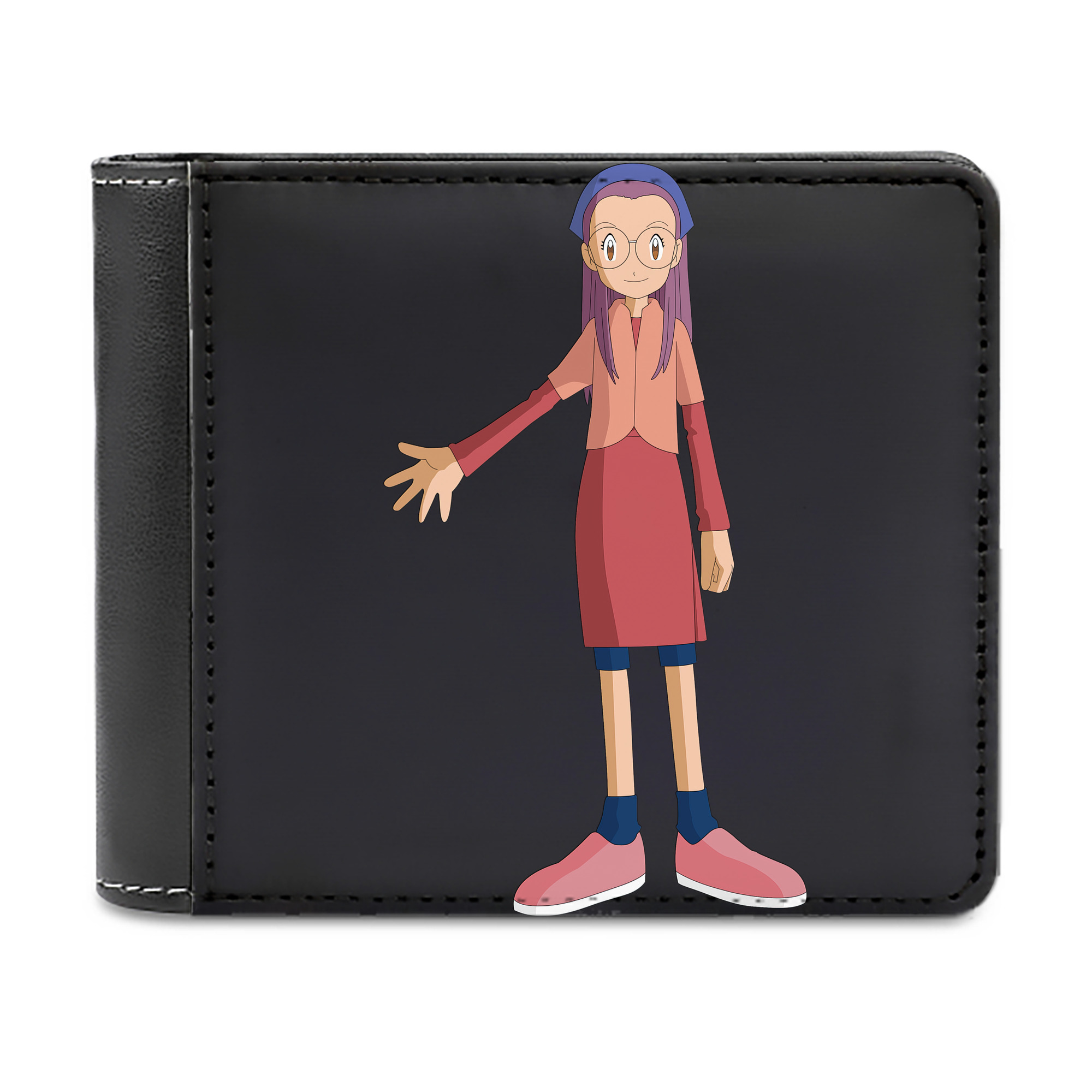 （画像用） Digimon デジタルモンスター/デジモン 二つ折り革財布