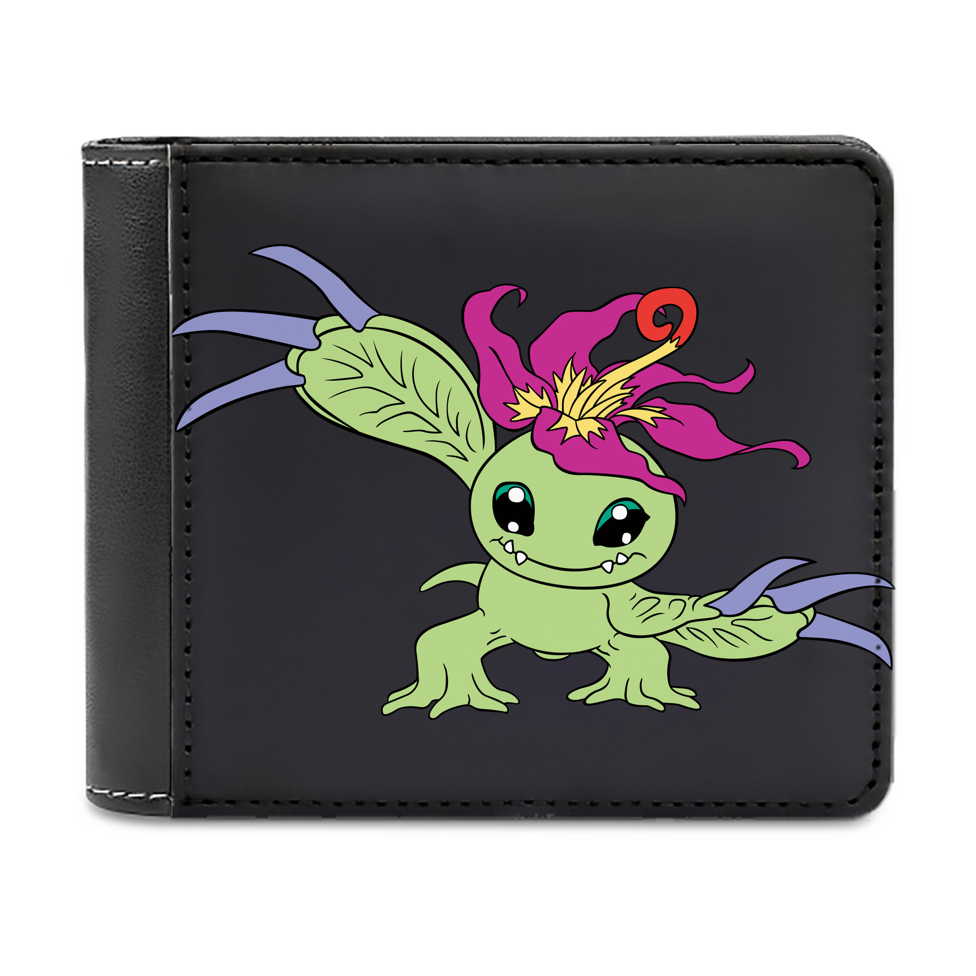 （画像用） Digimon デジタルモンスター/デジモン 二つ折り革財布