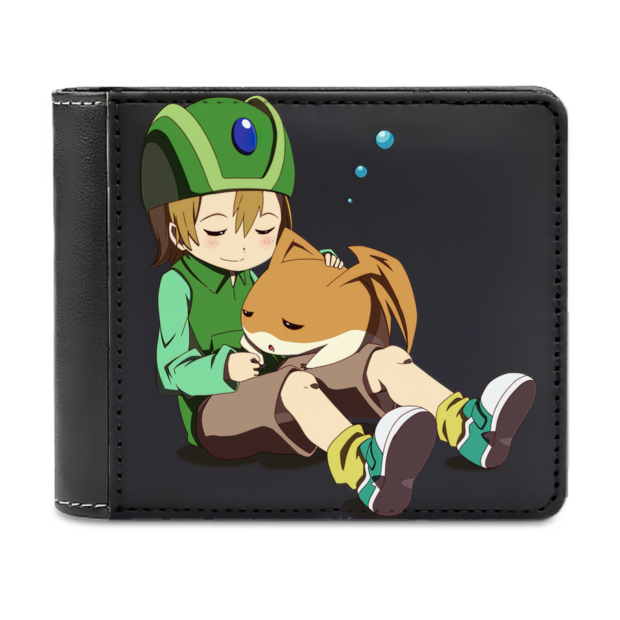 （画像用） Digimon デジタルモンスター/デジモン 二つ折り革財布