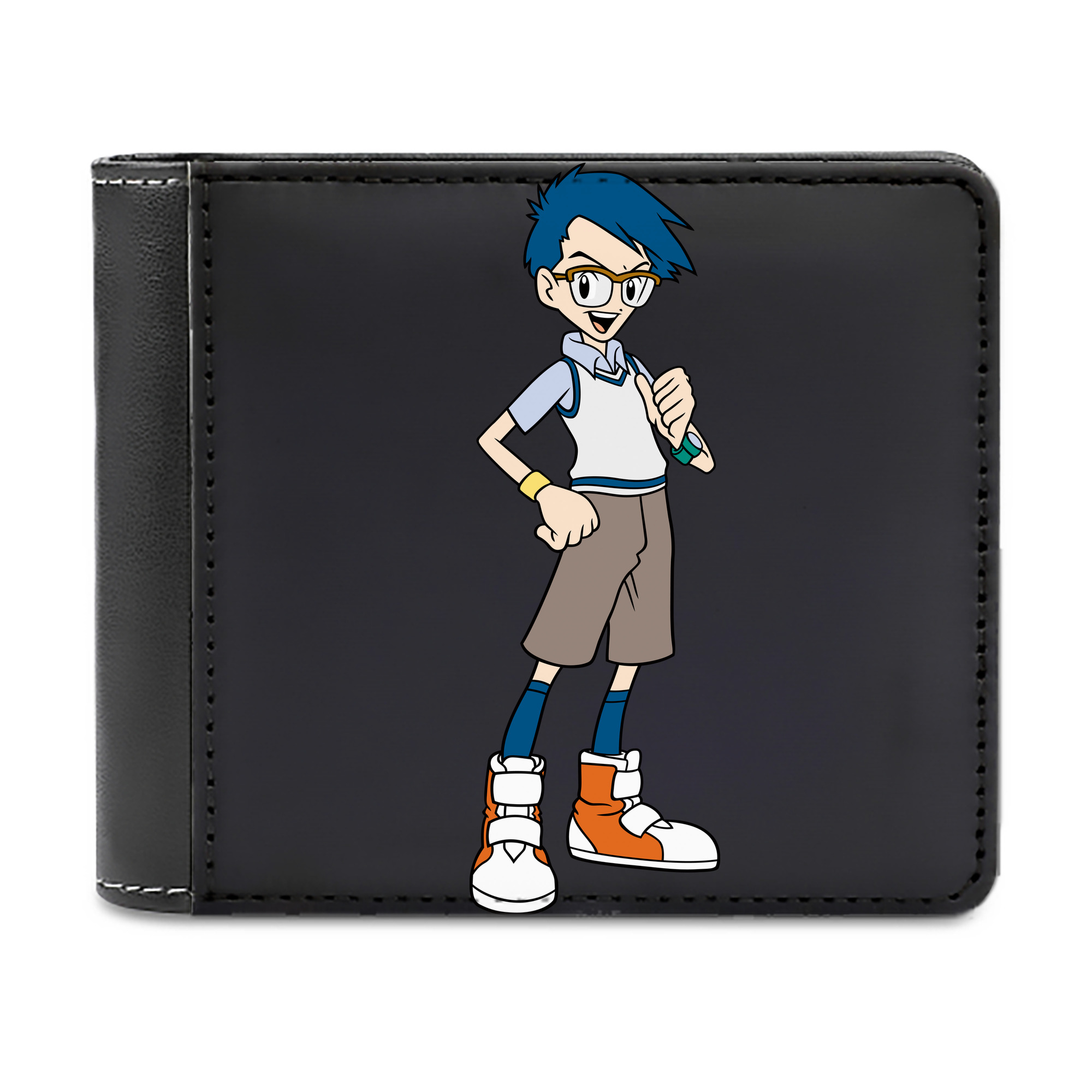 （画像用） Digimon デジタルモンスター/デジモン 二つ折り革財布