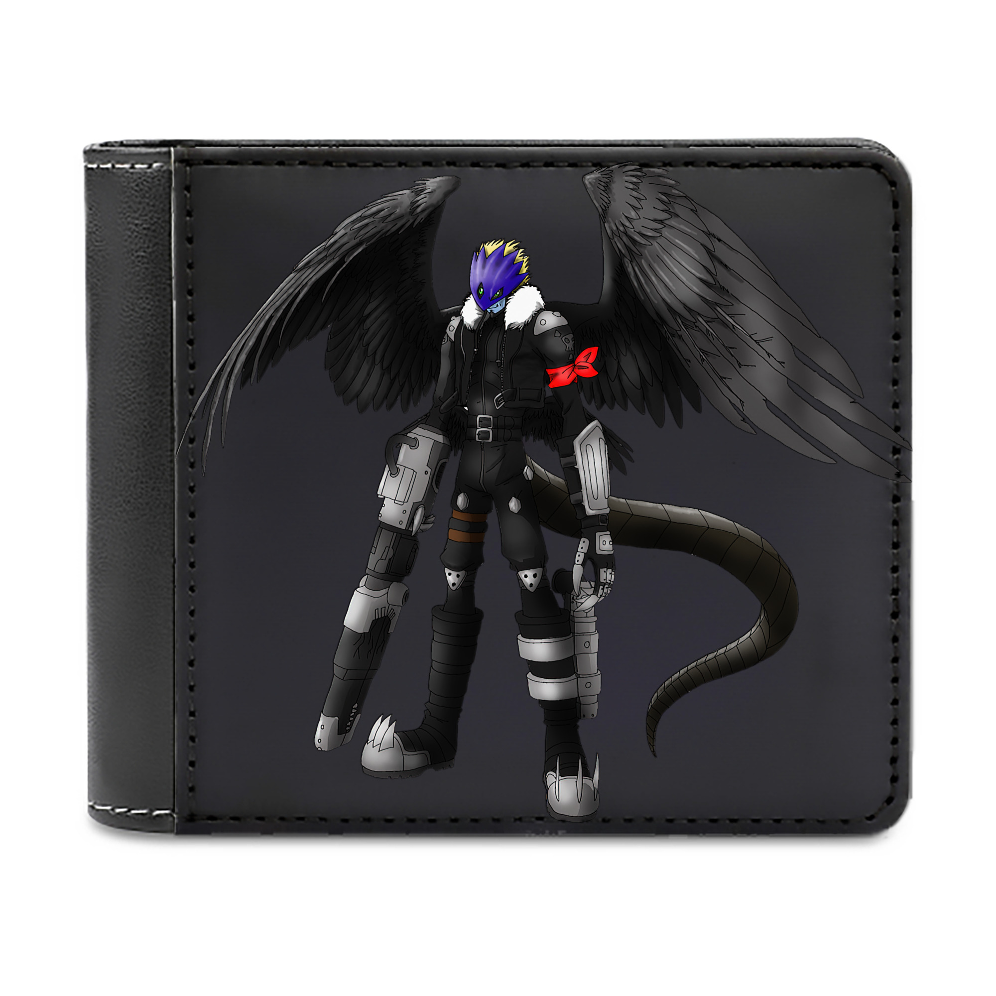 （画像用） Digimon デジタルモンスター/デジモン 二つ折り革財布