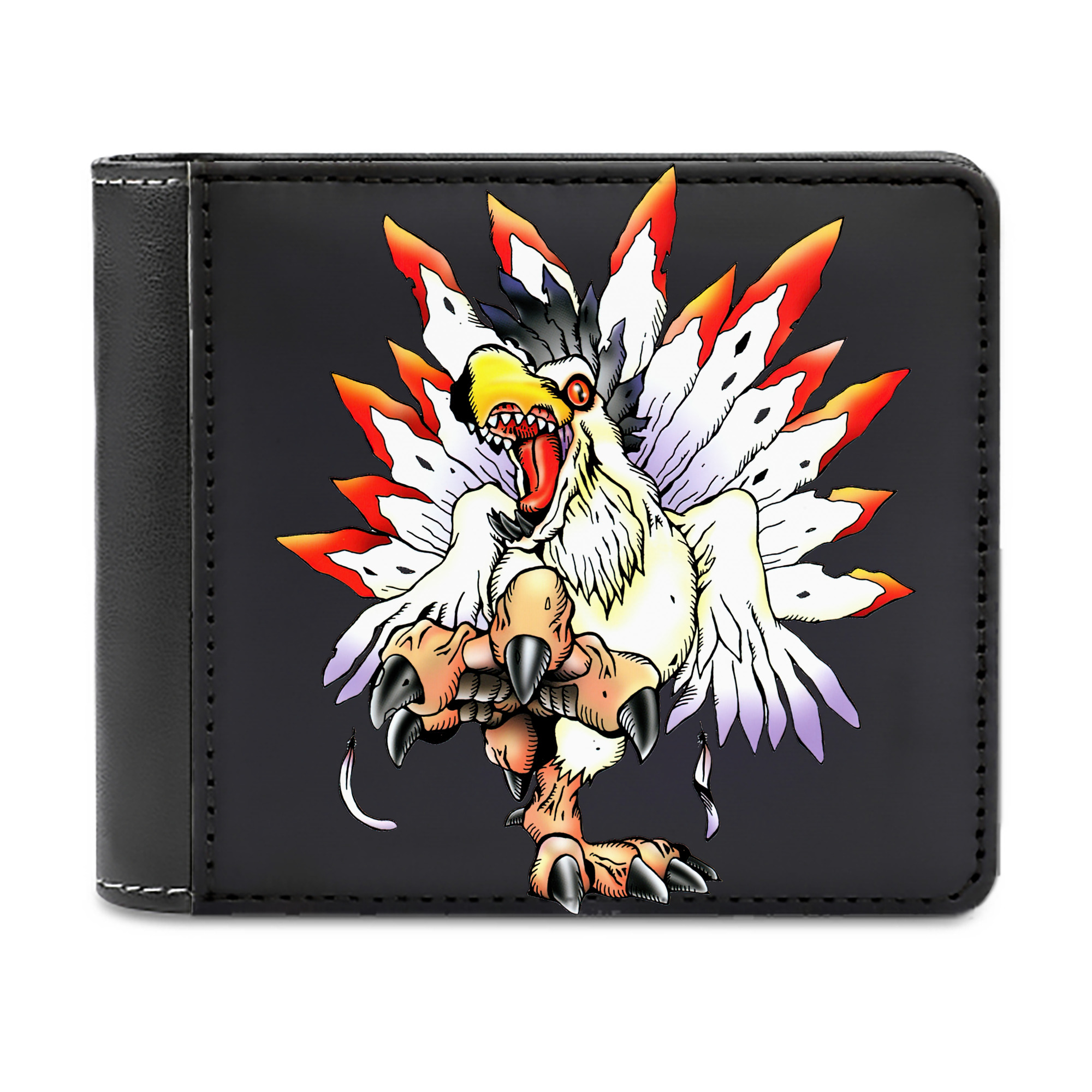 （画像用） Digimon デジタルモンスター/デジモン 二つ折り革財布