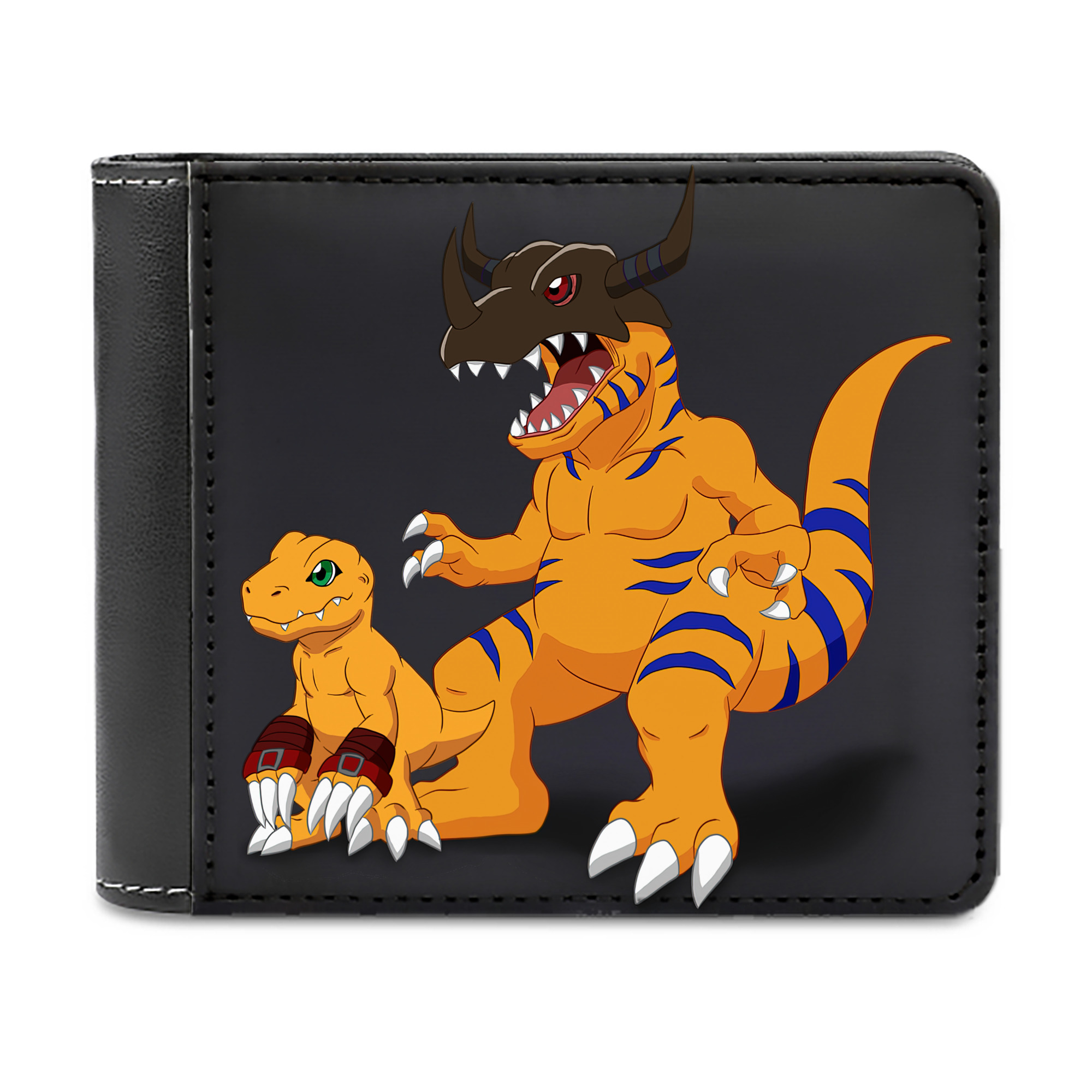 （画像用） Digimon デジタルモンスター/デジモン 二つ折り革財布