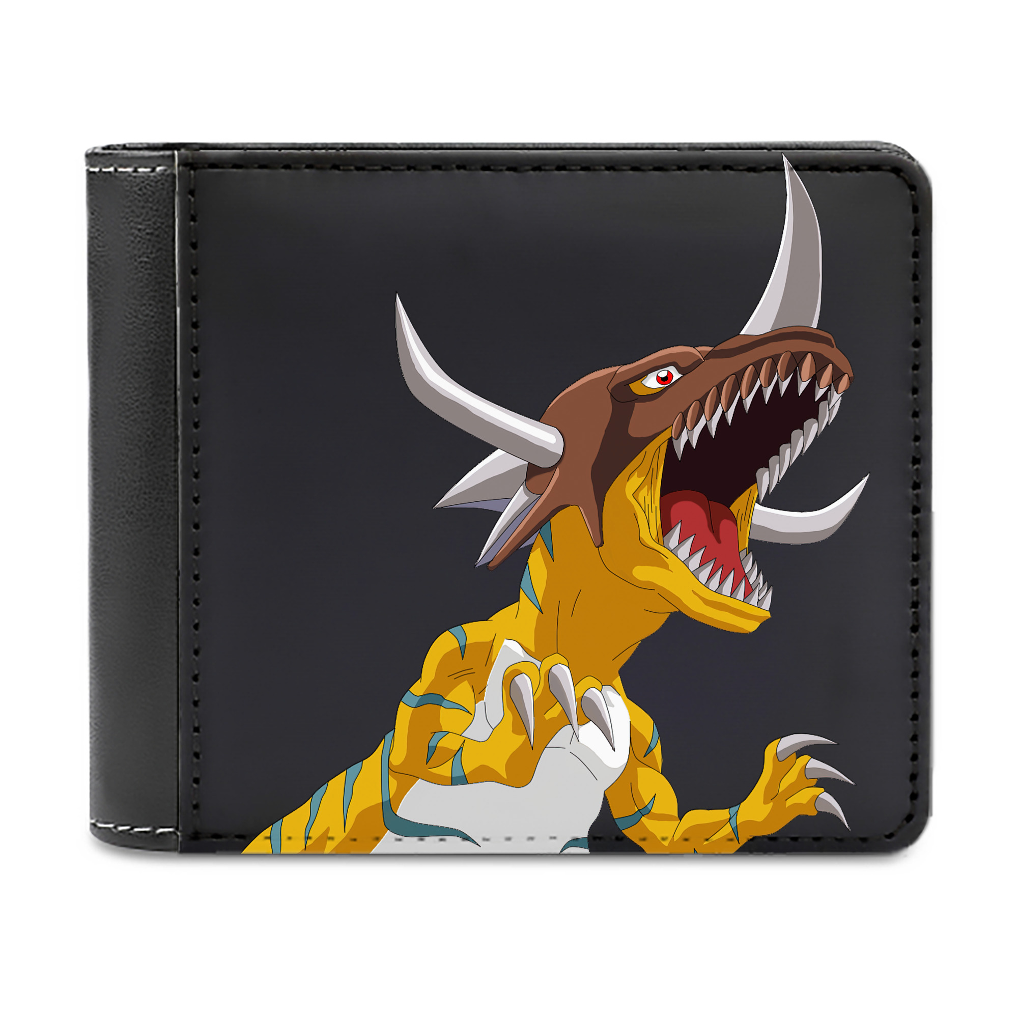 （画像用） Digimon デジタルモンスター/デジモン 二つ折り革財布